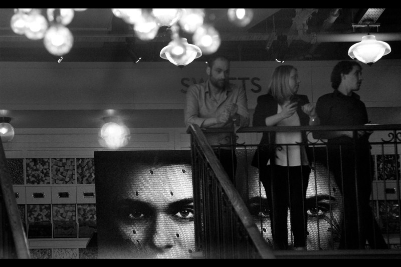"I can't turn around. It's like they're looking at me, judging me... "