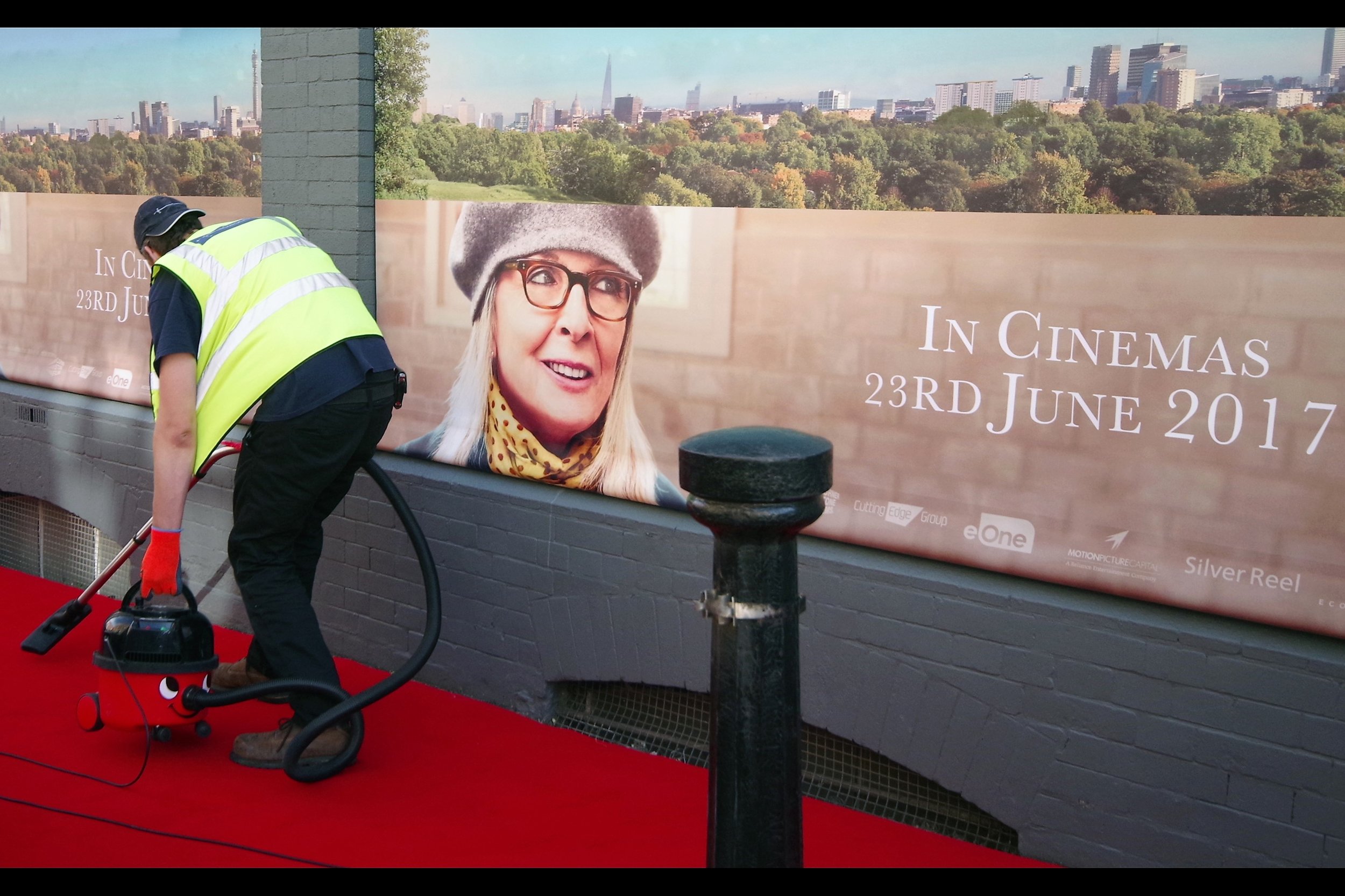 "I'm sorry I can't make it to this premiere But I'll try to catch the movie in cinemas on or about 23rd June"