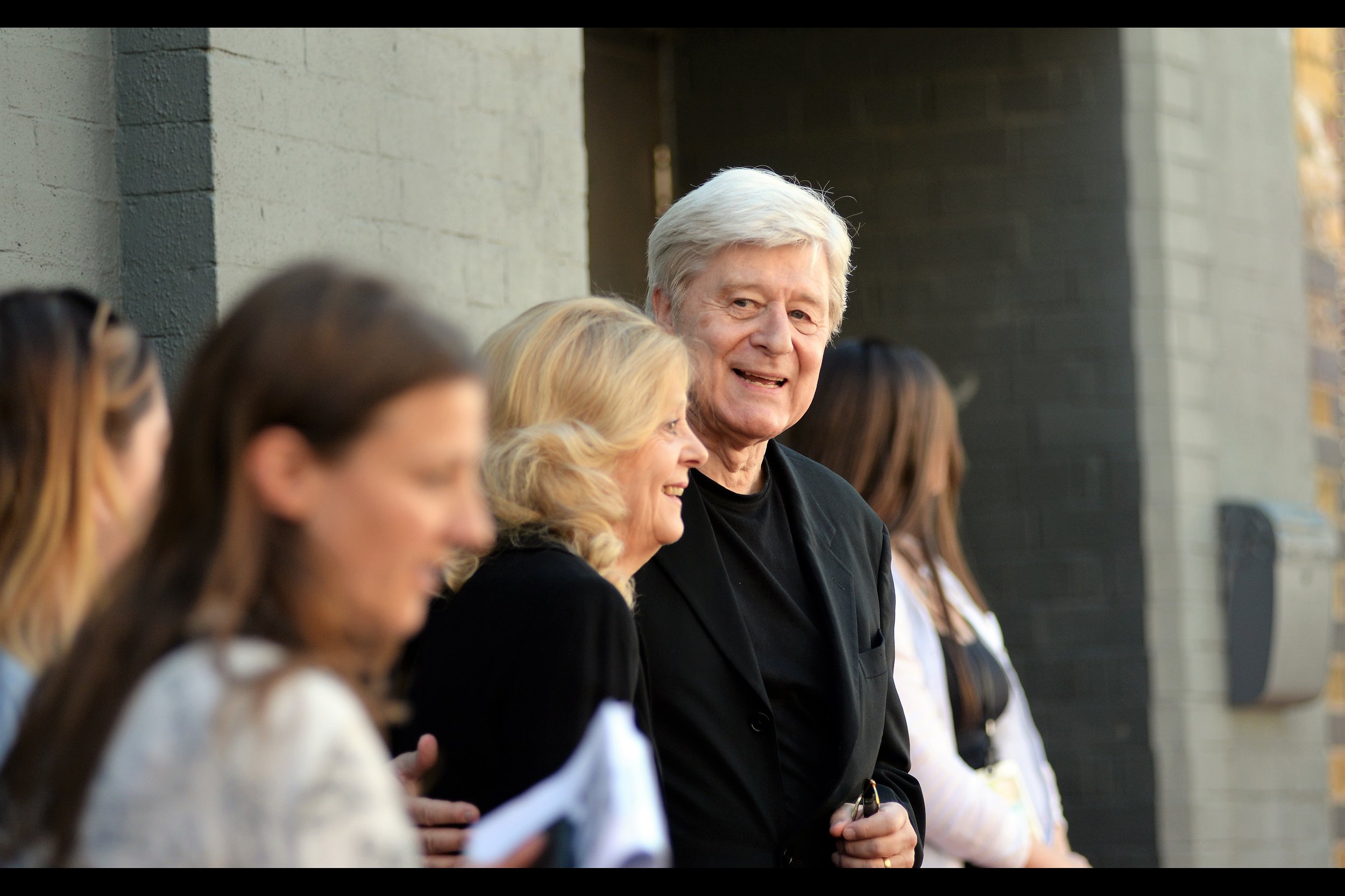 Not so much a random attendee, but rather a fortunately photographed attendee - Martin Jarvis unbeknownst to (or forgottenst by) me was in all of James Cameron's Titanic (1997) as 'Sir Duff Gordon'; in David FIncher's The Girl With The Dragon Tattoo (as 'Birger'), Alfred in the computer game Batman Arkham Asylum... and the voice of a Quarian Admiral in Mass Effect...3.