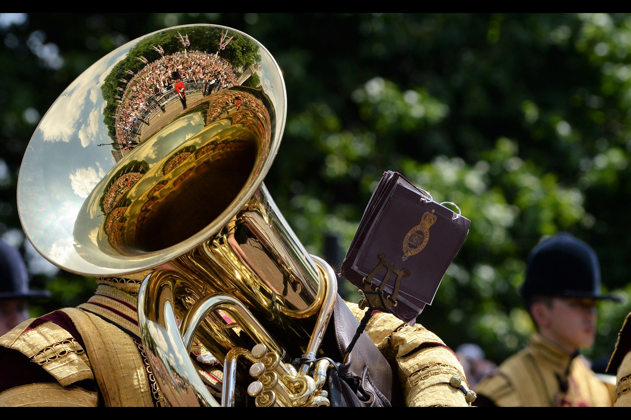 "Every time I'm at the pub and I tell the guys I'm going home to polish the end of my trumpet, they look at me funny. But how else am I meant to get it this shiny??"