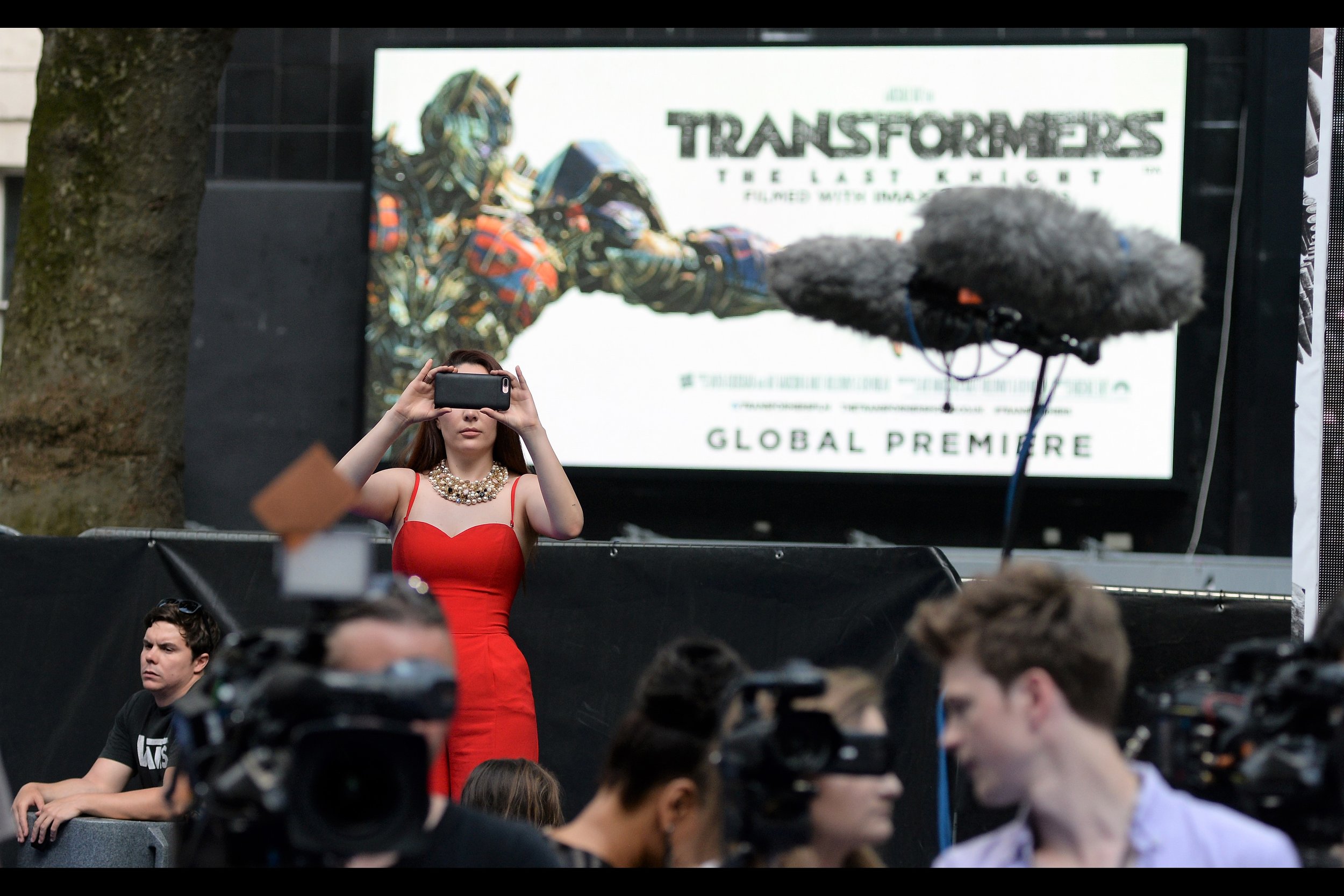 "If those boom mikes transform into something awesome, I want to be the one to capture it"