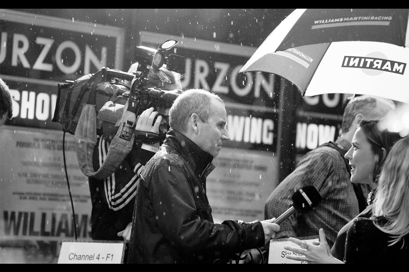 "Yes (sigh) I am wearing wet weather heels at this event...."