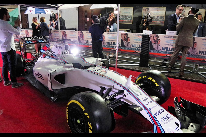 "Obviously we wanted to race it in a purely matte black paint job, but sadly almost all of the sponsors were against it"