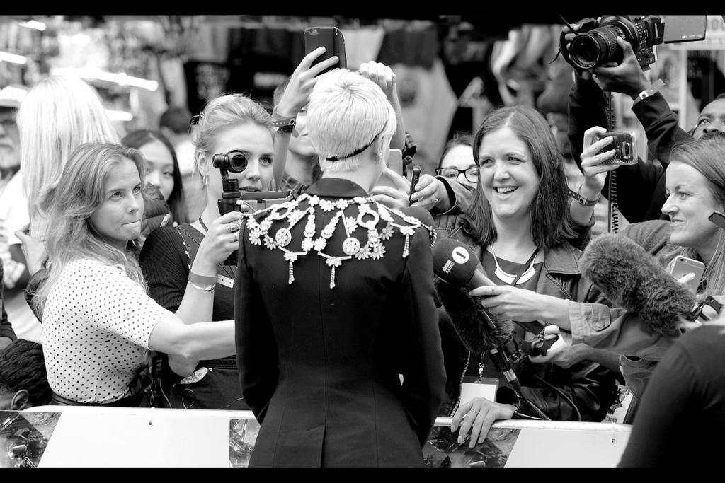 I was going to write something like "I've never seen so many women intently listening to another woman before" but I fear it might get misconstrued. Forget I mentioned it.