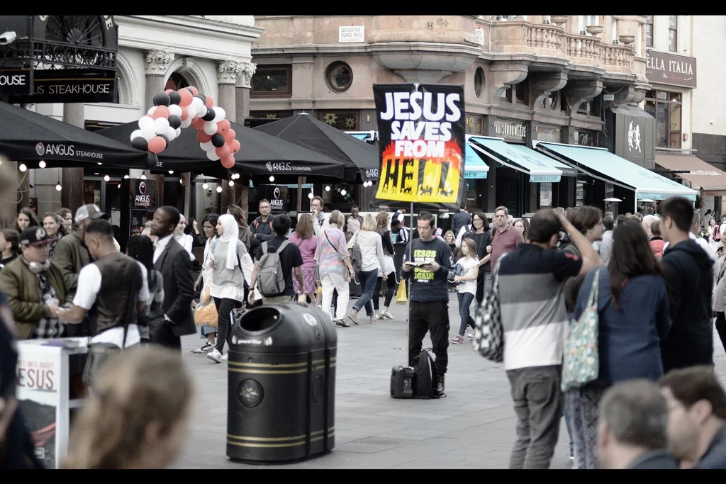 Jesus clearly doesn't commute on the Govia Thameslink rail line.