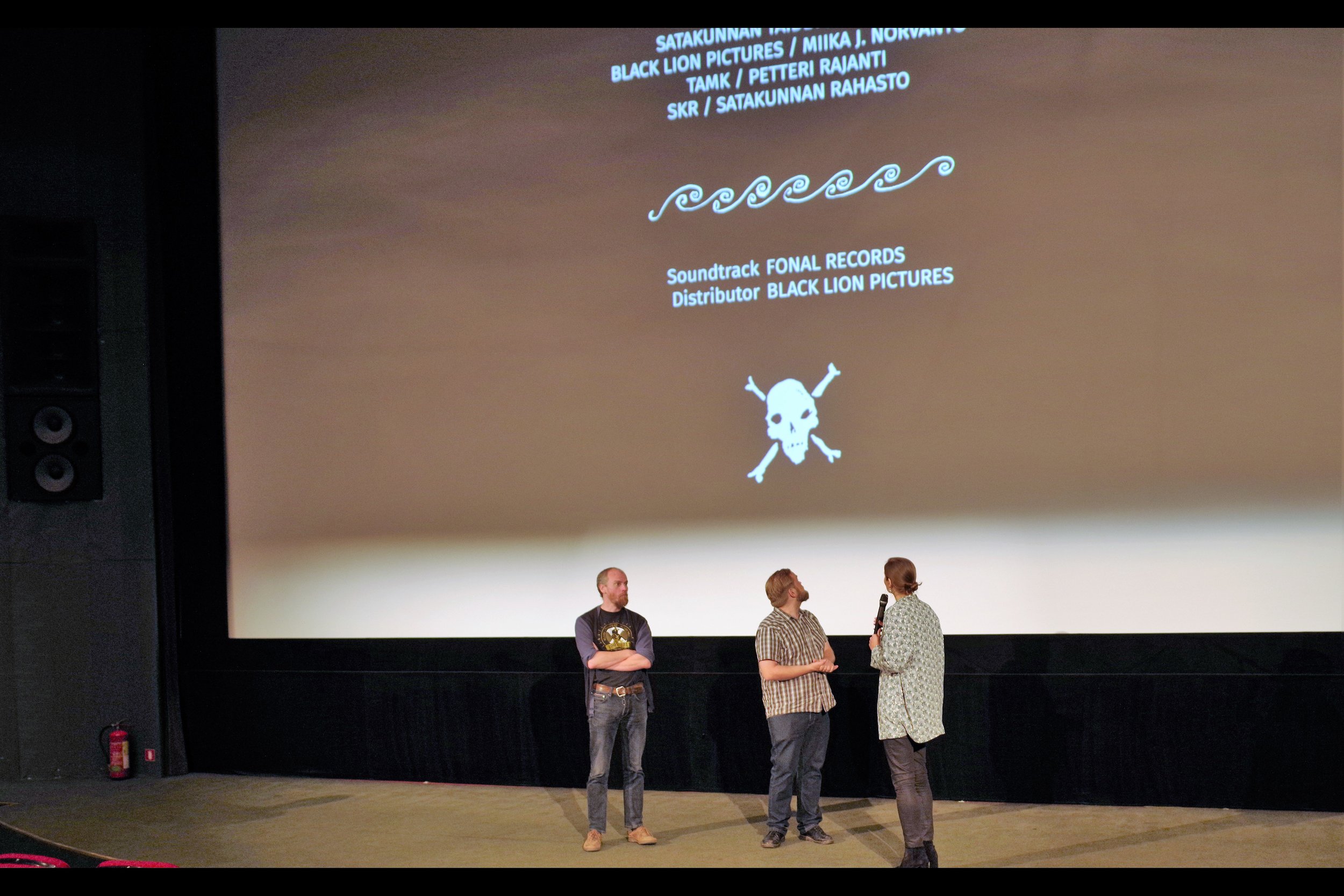 "Also, don't pirate this film. Seriously guys. We put that there right at the end for a reason."