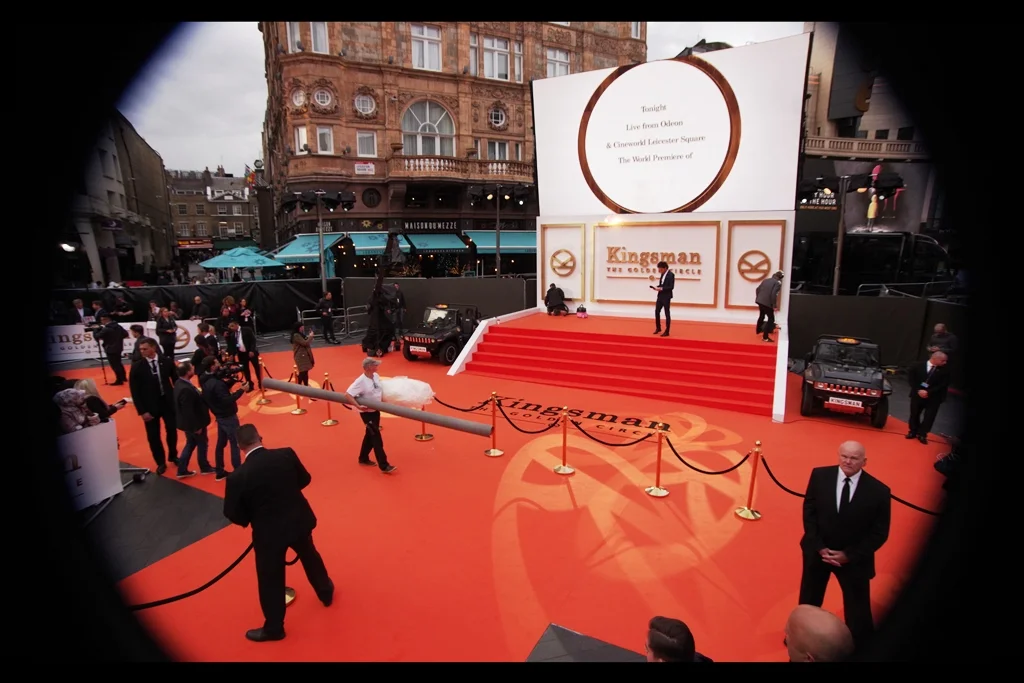 It was a premiere so big it took up two sides of Leicester Square, encompassed two cinemas, and was so complex that security staff, who often struggle with maintaining even numerical order, elected to not follow colour-coding, pen-sequencing or even layout consistency, as late as an hour before starting. It's a tough job, but somebody has to fail to do it.