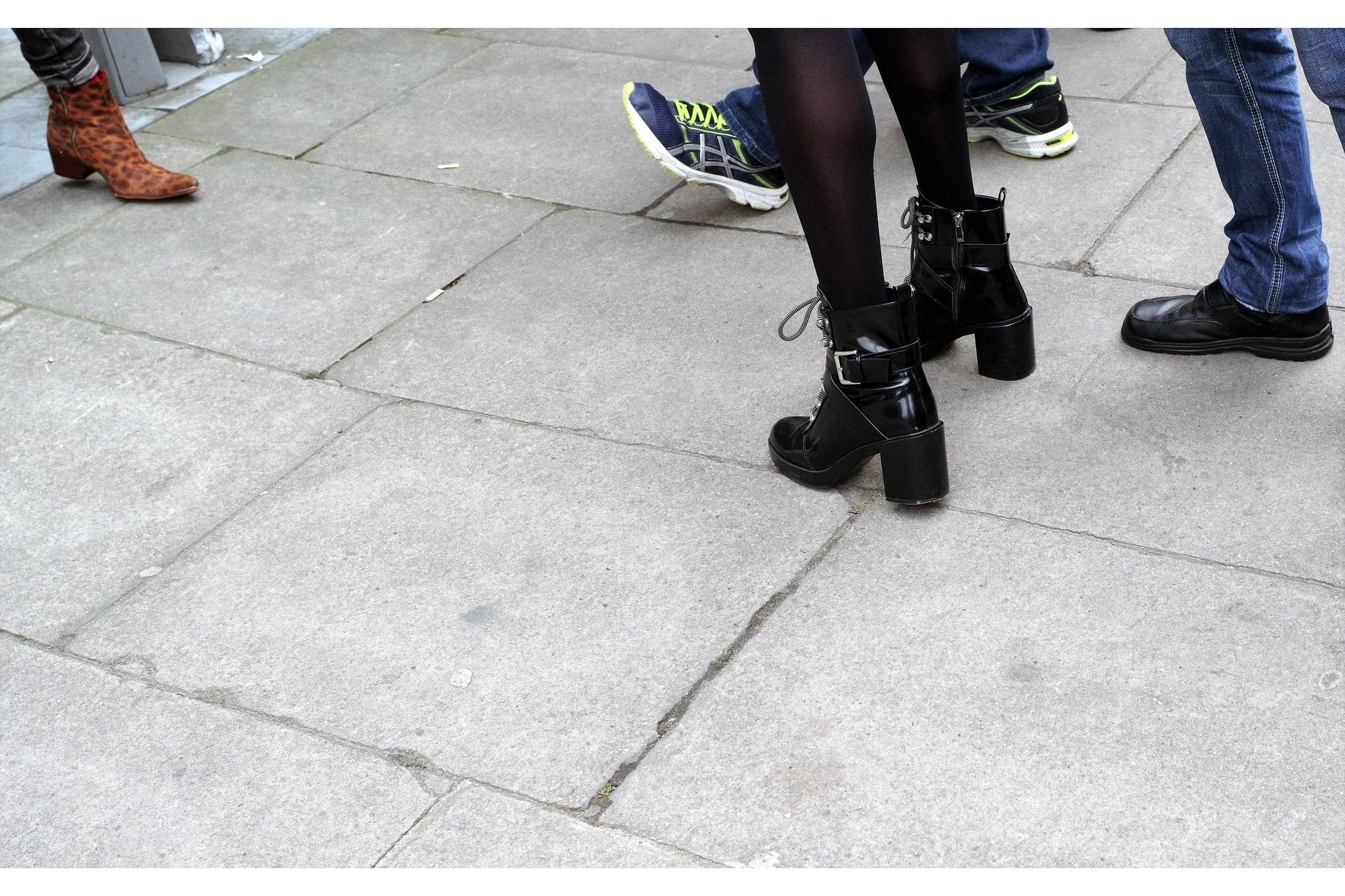 It's a shoe-off, people. It's a shoe-off. I'm going to retreat to a safe distance from the carnage set to ensue...