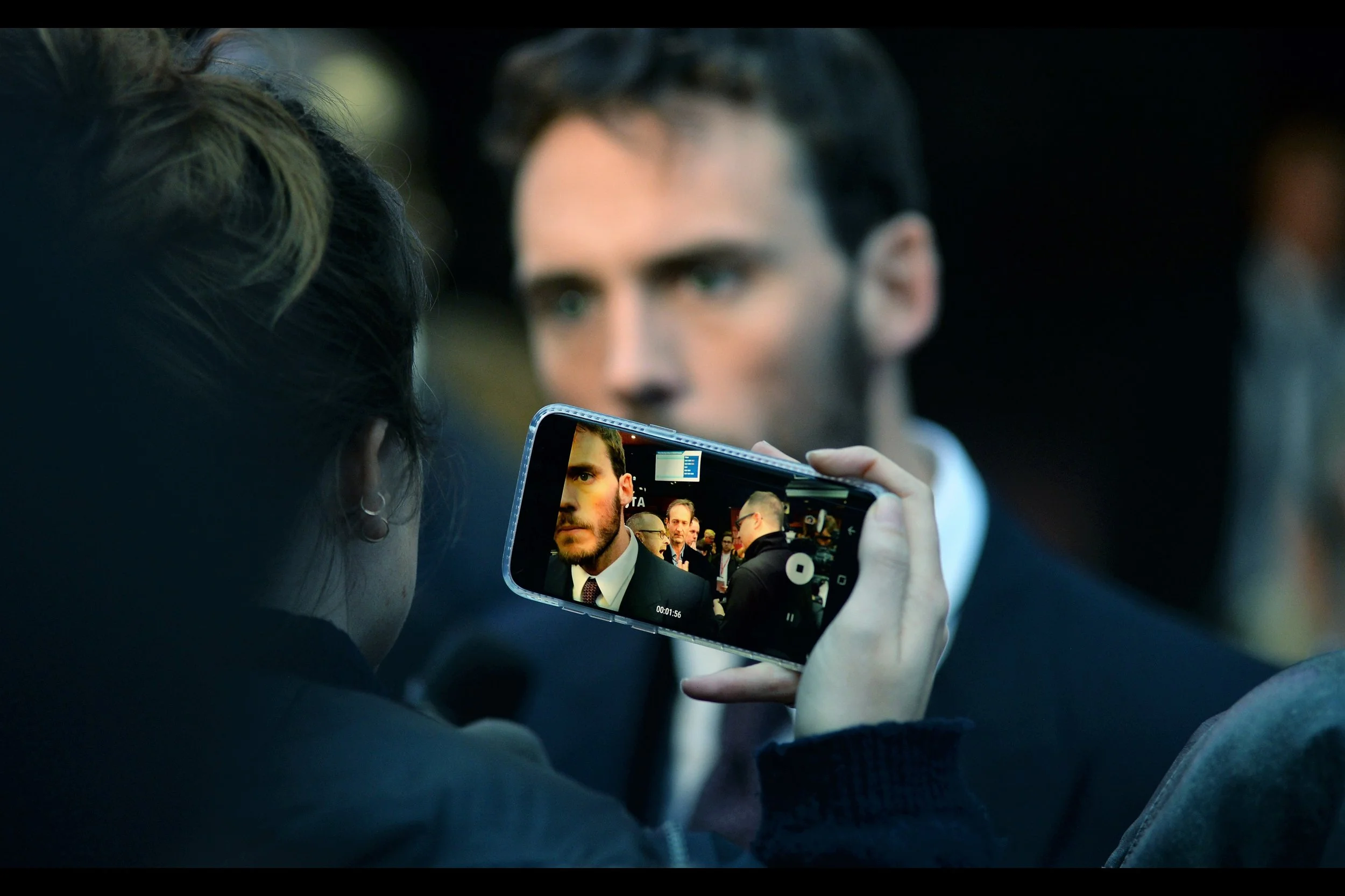 "I'm sorry, but you look even better in two dimensions and on a screen...."