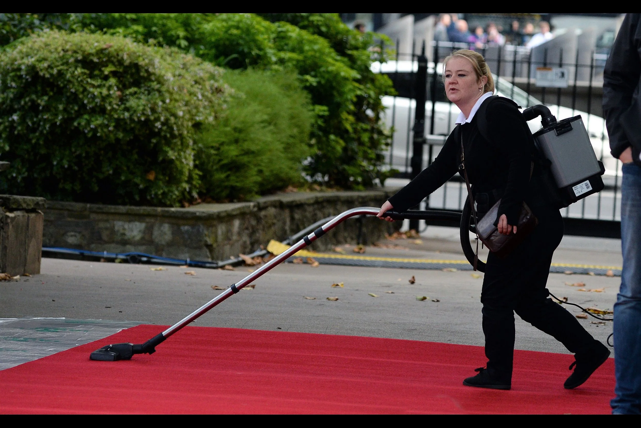 "This device can suck up any free floating vapours haunting this cinema. Cleaning up leaves and leaving arty streaks on your carpet is an extra charge"