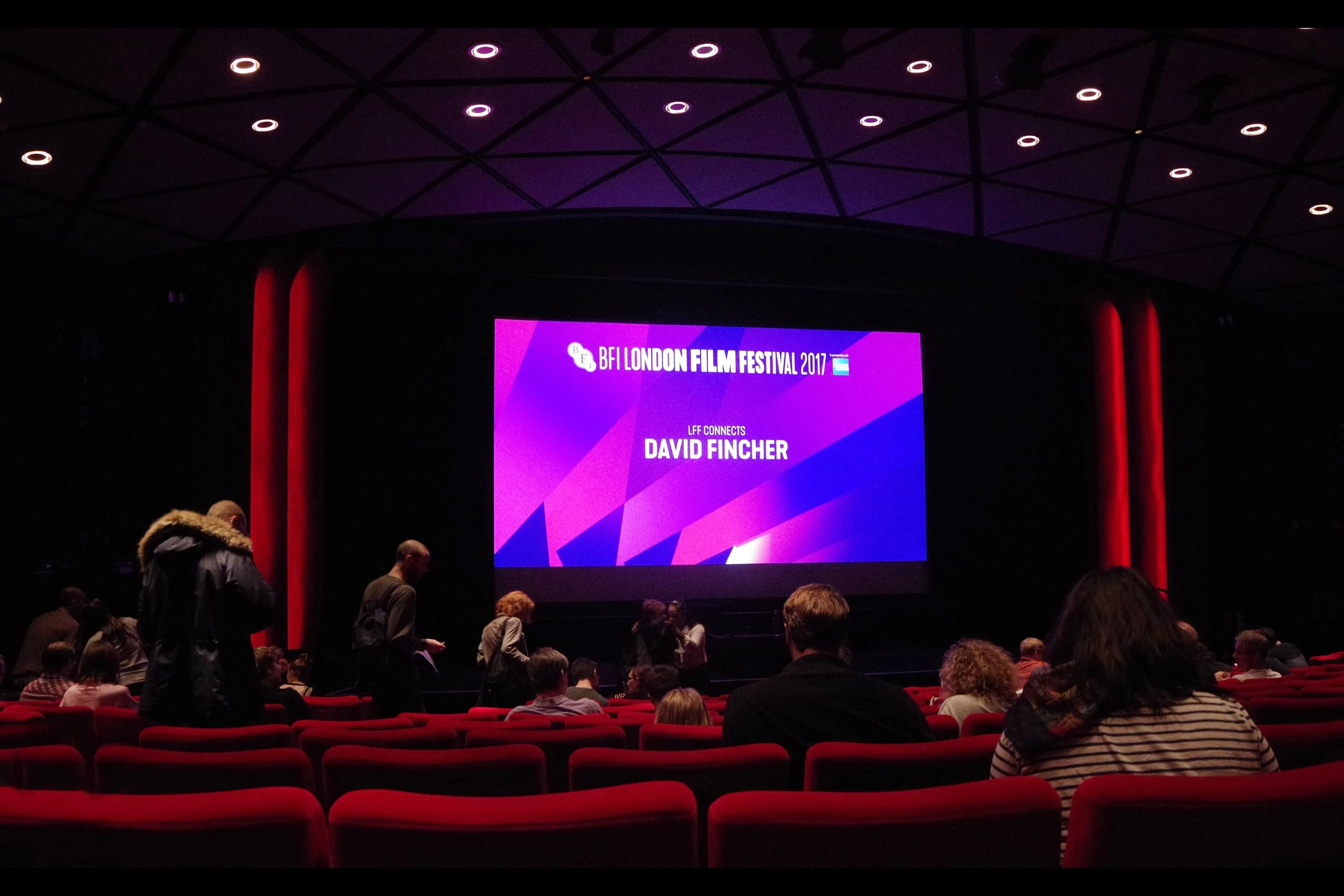 When I obsessively pressed the 'refresh' button on the BFI Website as they announced more tickets *maybe* to this event.... I actually didn't think I'd be sitting here a fortnight later. But here I am, thinking how lucky I am, and how freaking annoyed I'm going to be if some Dutch Basketballers bought tickets for row K in front of me....