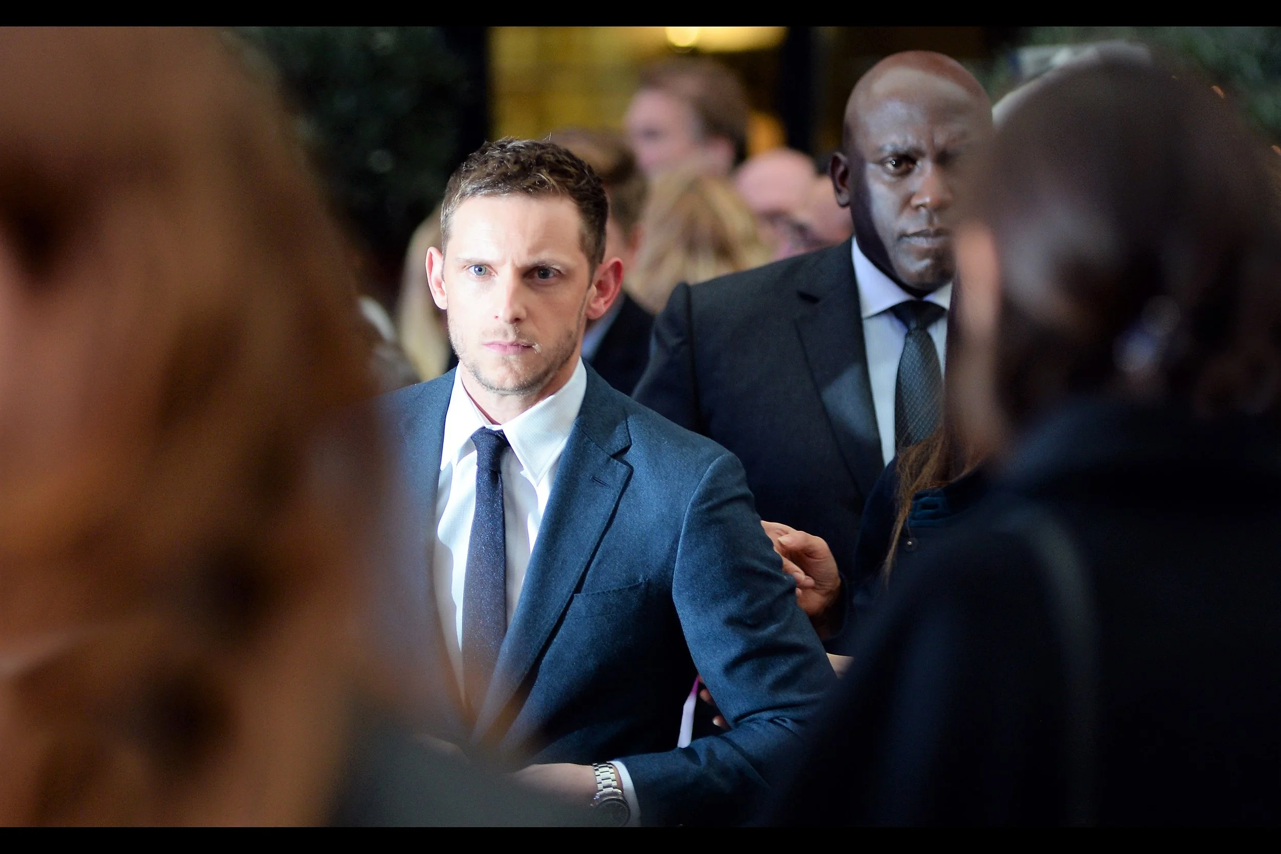 One Glaring Eye From Jamie Bell. (possibly the best One Glaring Eye shot since the "ill manors" premiere back in 2012 )
