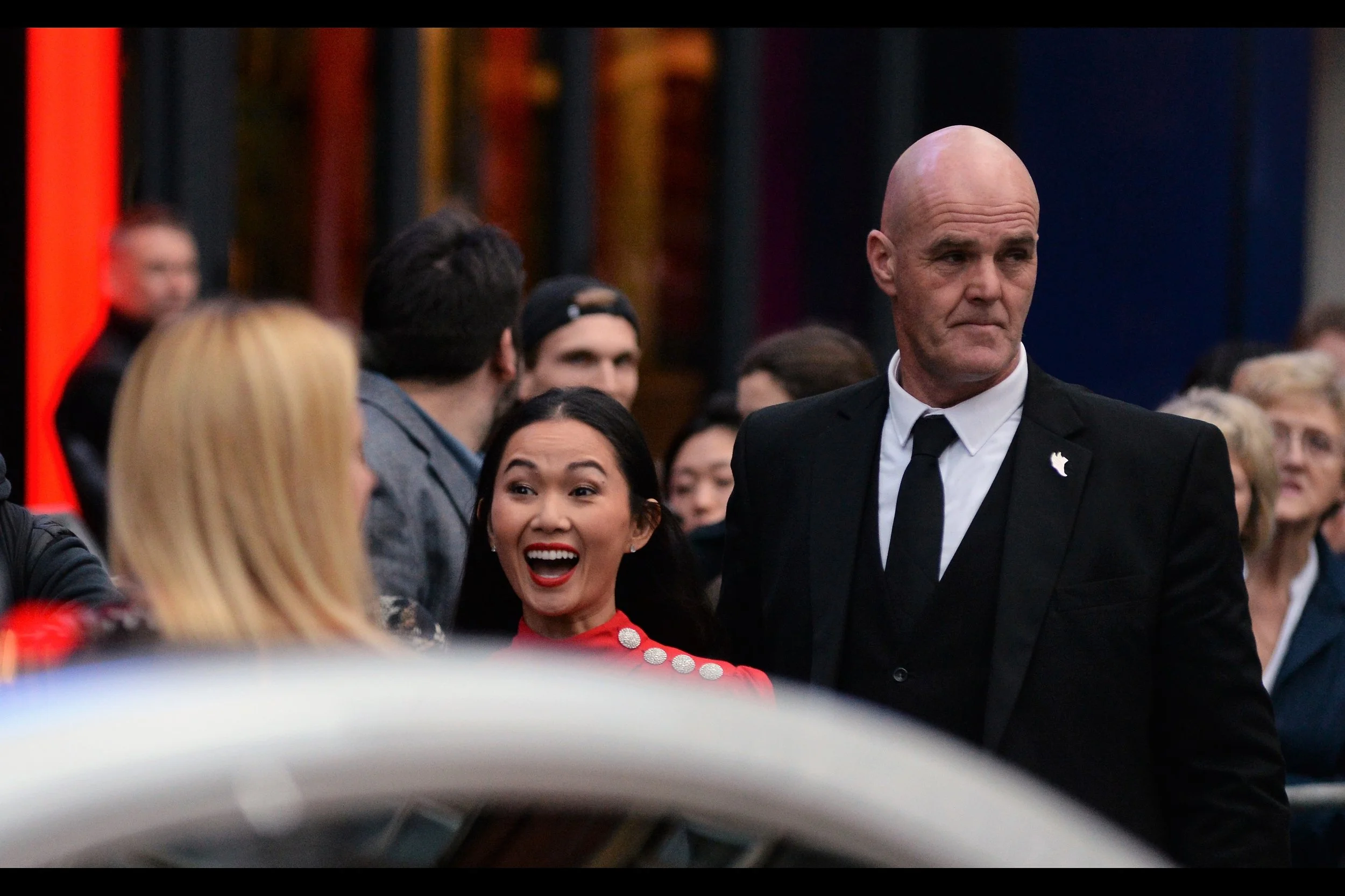 "He followed me here. Can I keep him?" I... don't think this is Hong Chau's P.A.