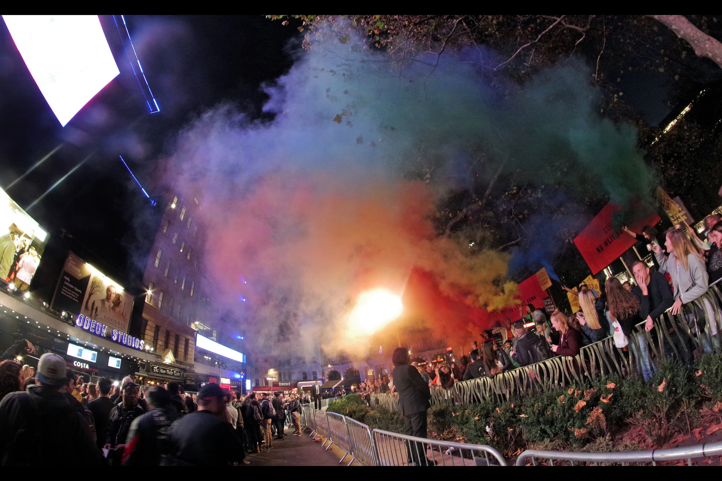 Oh, look. Shit got .... colourful.