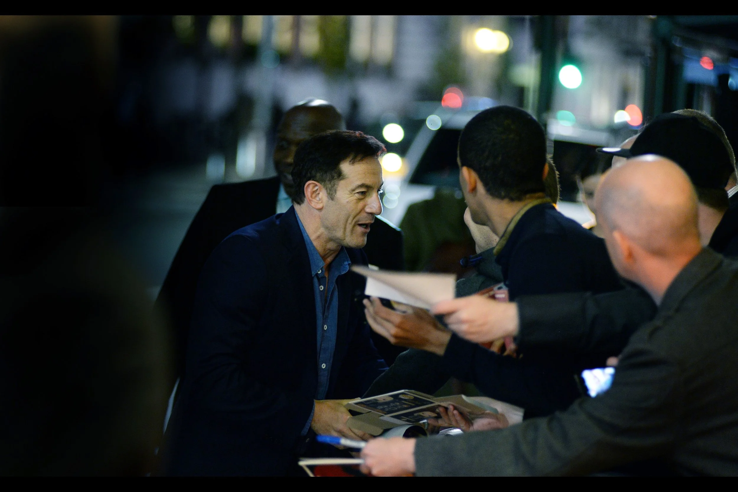 It's Jason Isaacs! I'm disproportionately excited because although I've certainly photographed him before, I missed photographing him on back-to-back days at London Film Festival, and I'm usually not that lax, even on as little sleep as I get during London Film Festival.