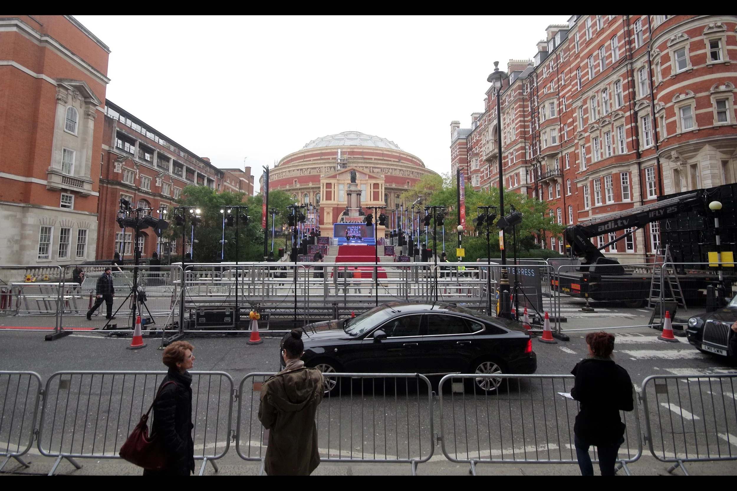 This year, the Royal Albert Hall hosted The Baftas and The Oliviers (and composer Michael Giacchino's 50th Birthday). But it rarely hosts premiers... and when it does they're invariably HUGE. Like...James Cameron's Titanic in 3D , and James Bond's Skyfall and Spectre HUGE.