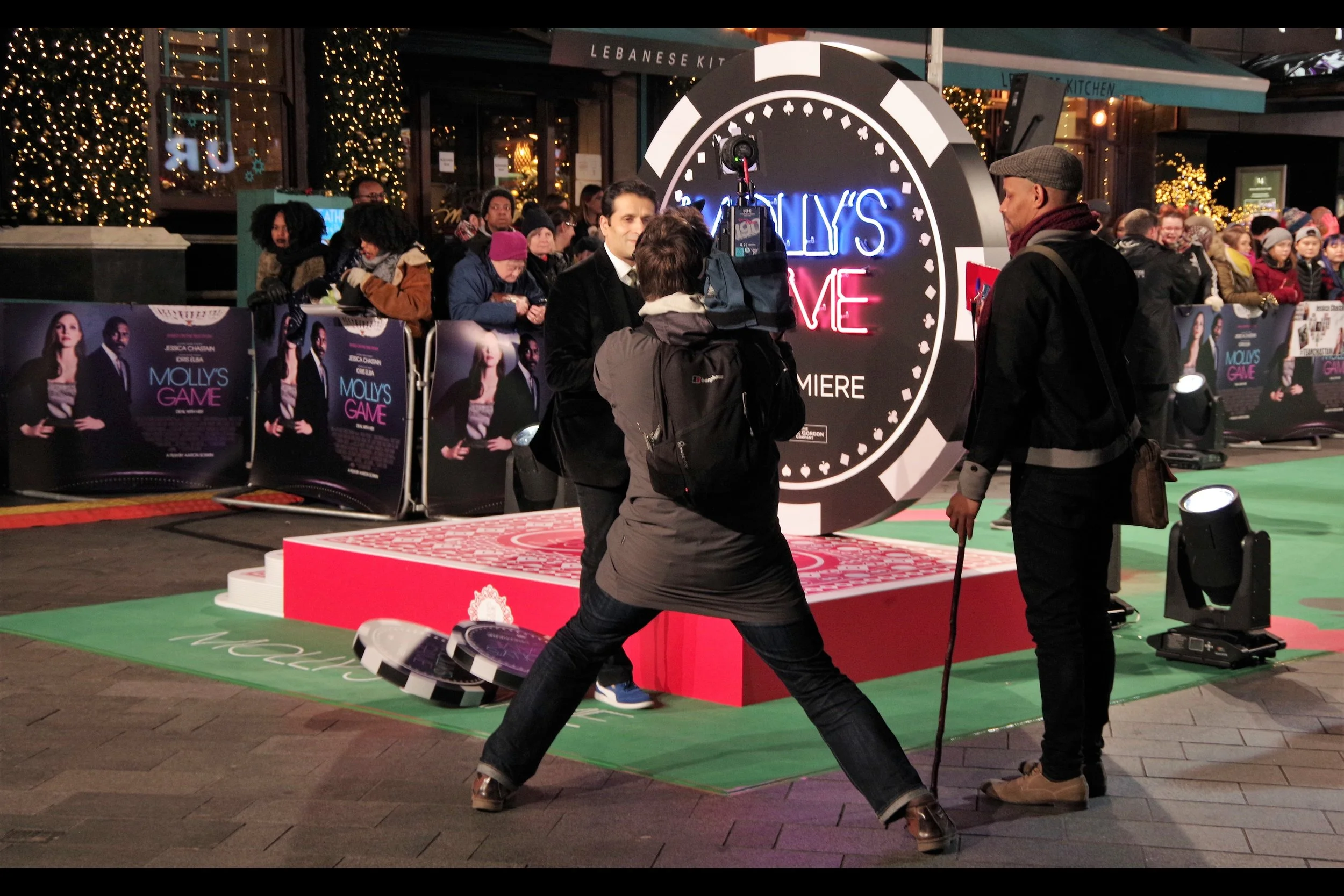 "Nice try covering for the fact you left your tripod at home, Mark..."