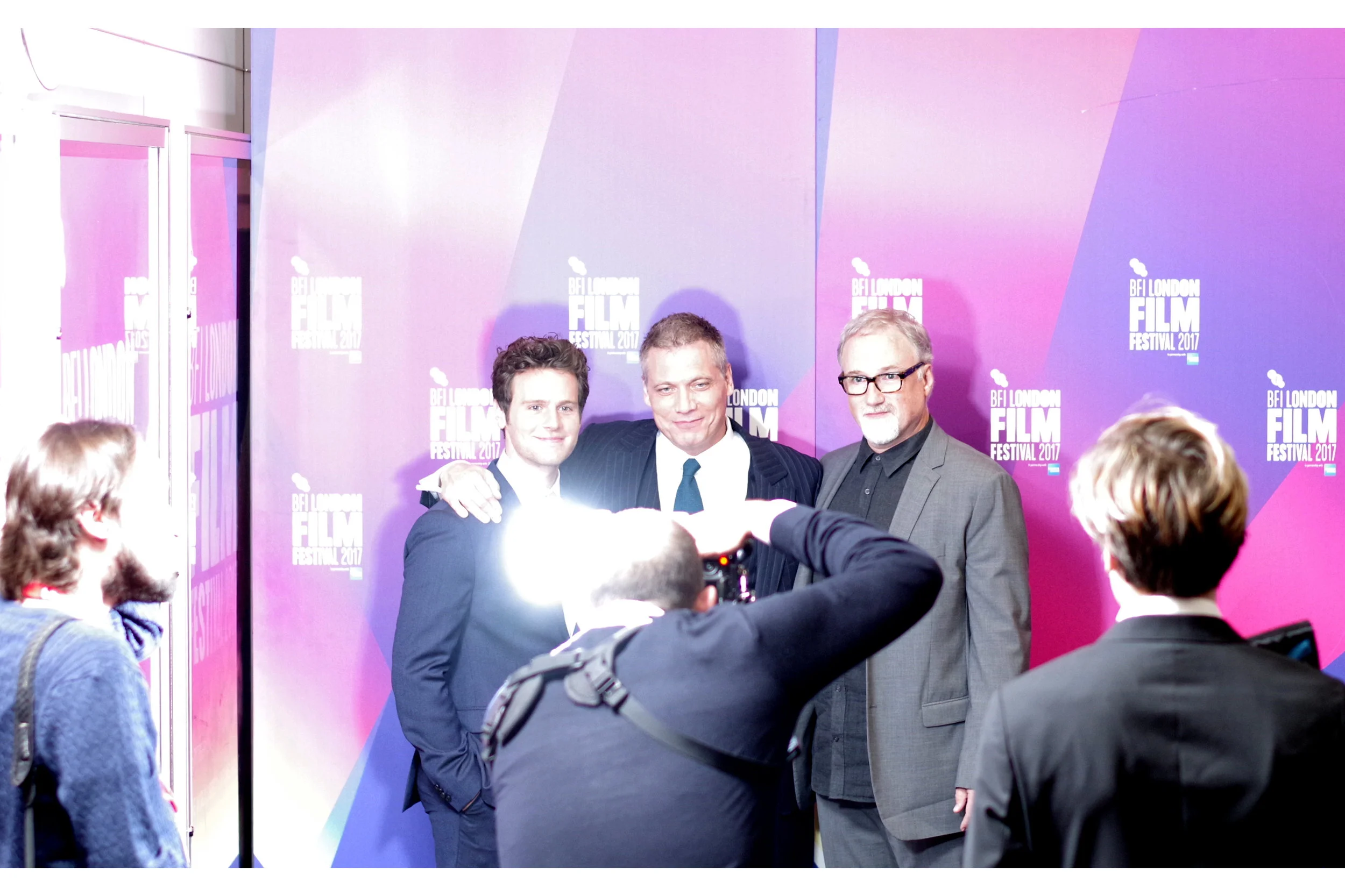 October 10th : Got an autograph, photographed, and got to listen to director David Fincher give a BFI Screentalk (on directing, as well as his new series 'Mindhunter' .) Worth it!