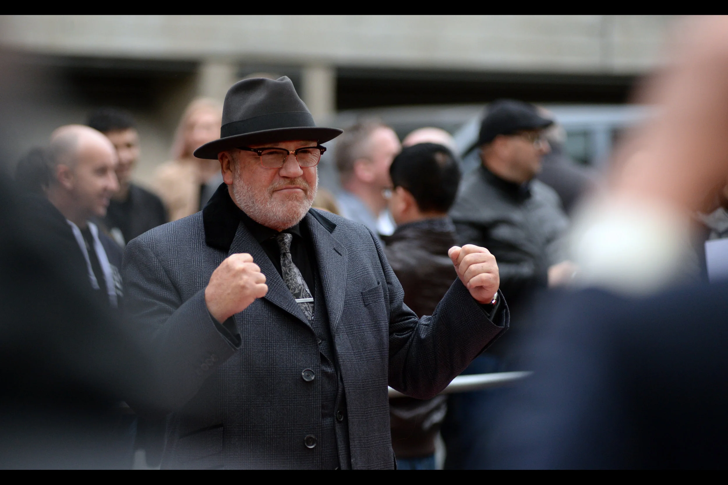 May 8th : It's a movie that stars its writer as its lead (who is not the pictured Ray Winstone, but don't let that negate the wonder) at the premiere of 'Jawbone' .