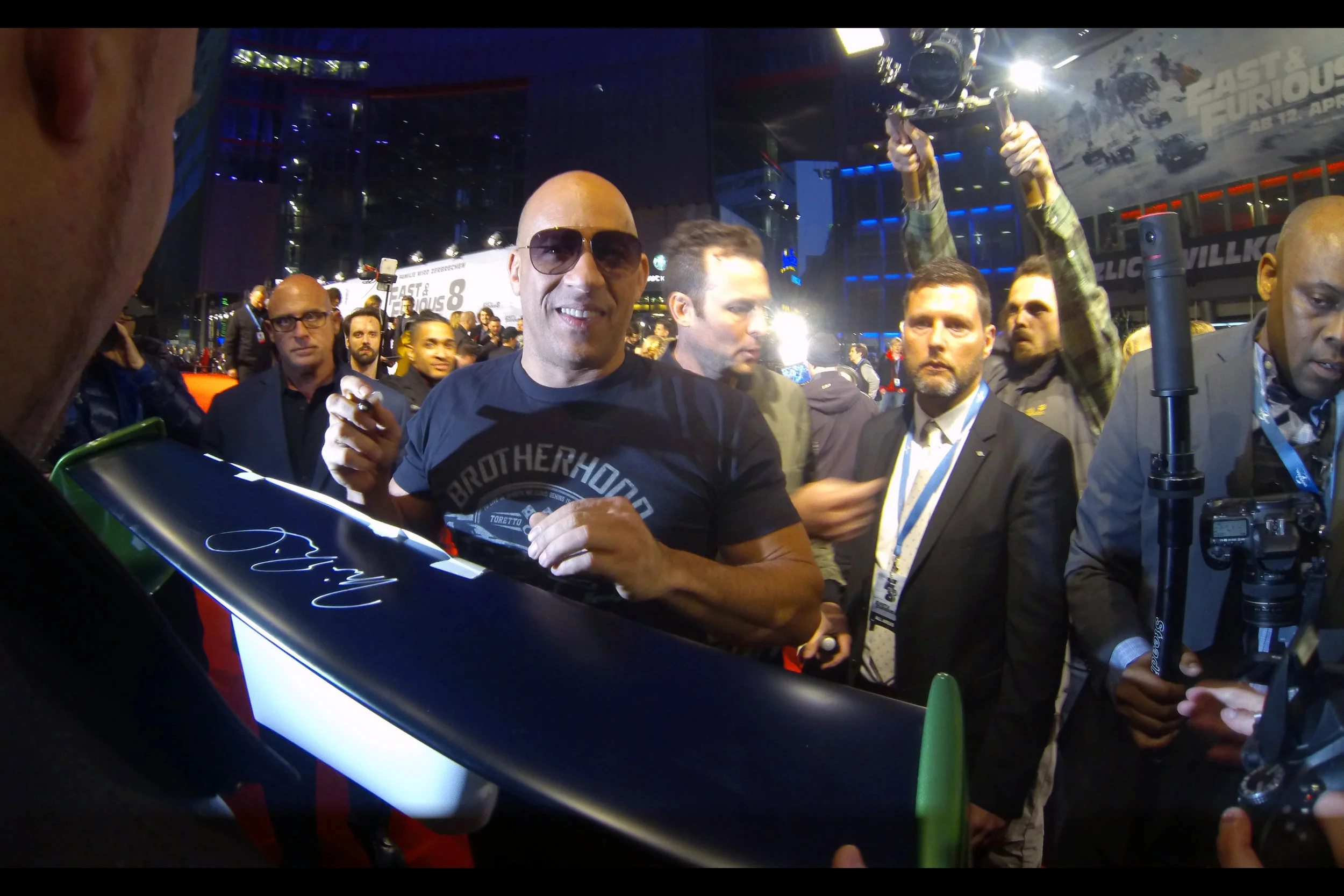 April 4th : I'm in Germany for the Fast & Furious 8 ('Acht'!) premiere!