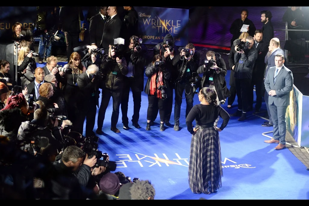 "And none of you are using mobile phones to photograph me? I'm honoured."