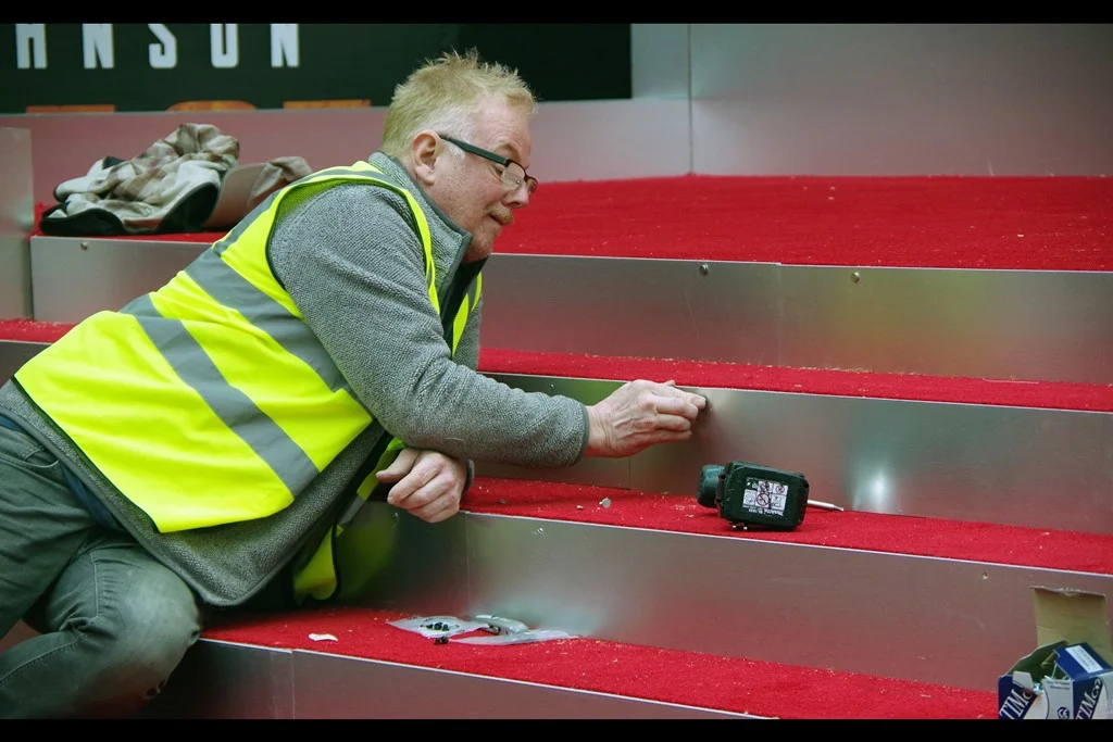 "We've got to make sure every one of these rivets is perfectly flush - you know how Dwayne Johnson gets when rivets are non-flush" . Spared no expense.