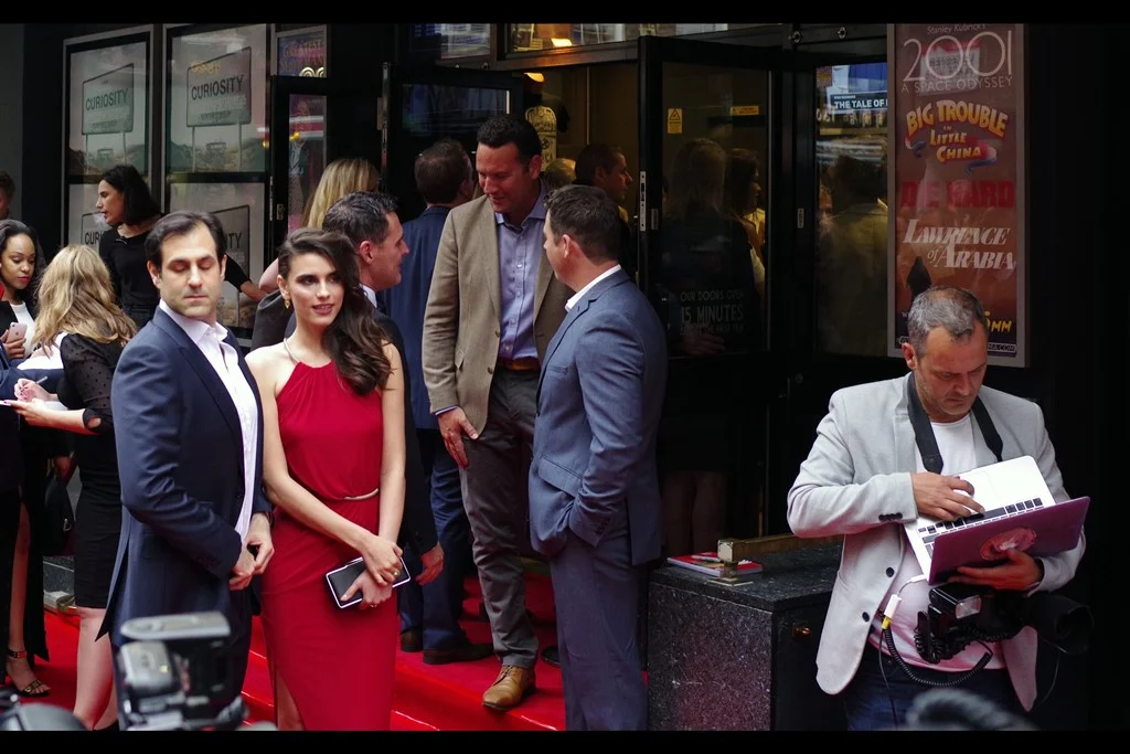Paparazzi on right : "Must... adjust.... Facebook.... privacy... settings....."