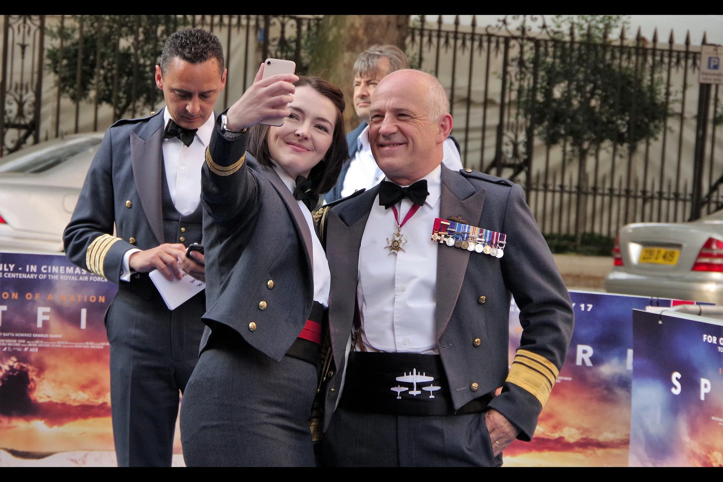 "Try this kind of thing on an airforce base and you're looking at a possible court martial young lady. On this carpet, though? Sure thing!"