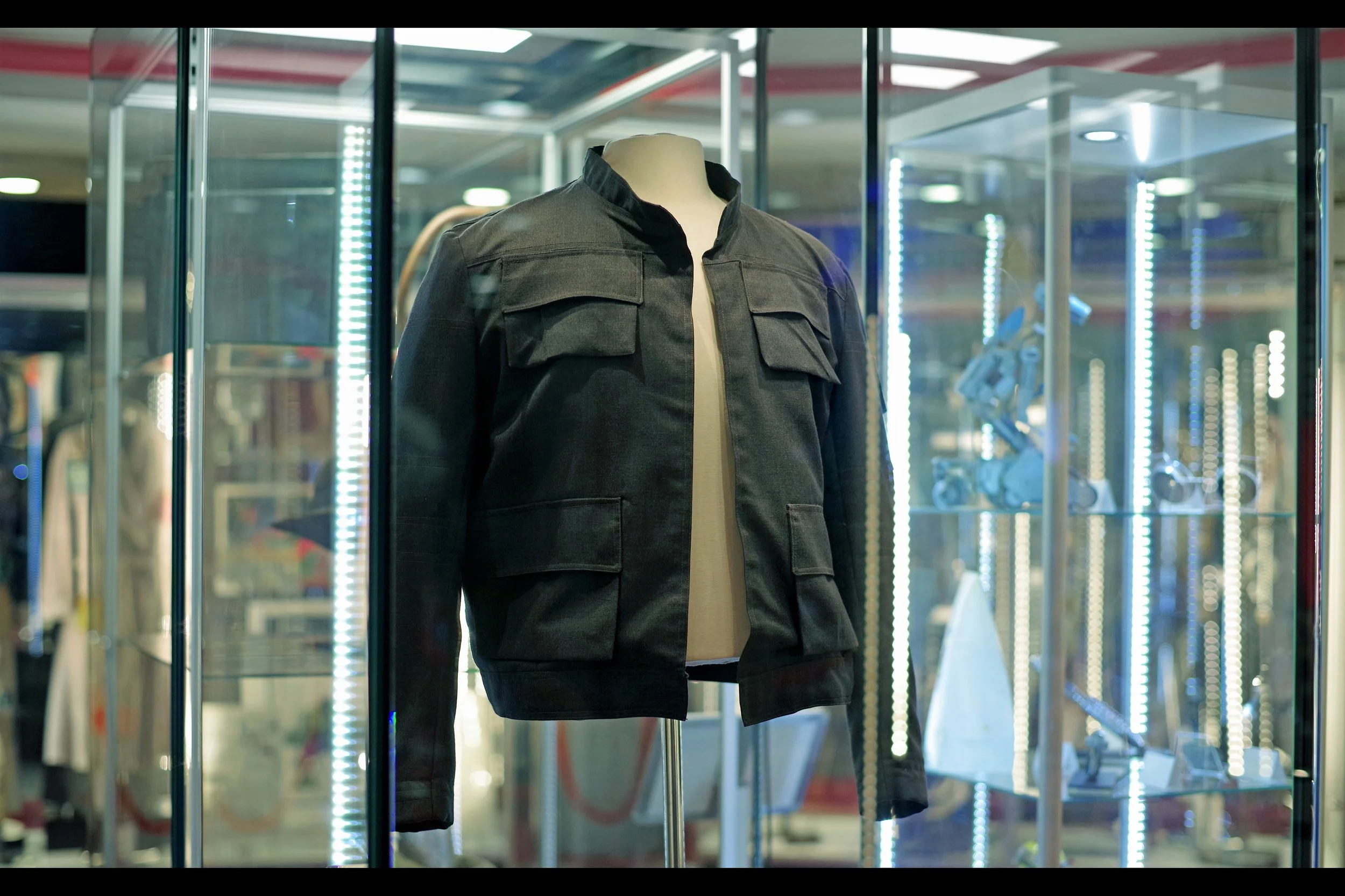 "It was probably worth more before they made Solo : A Star Wars story, huh? Better hope they don't make more, huh?" Han Solo's jacket from The Empire Strikes Back (apparently there's at least one more, used more on screen, but not in as good condition). Starting bid: £250,000. ….I probably should have asked you to sit down before letting you read that. (good news : it’s UNSOLD)