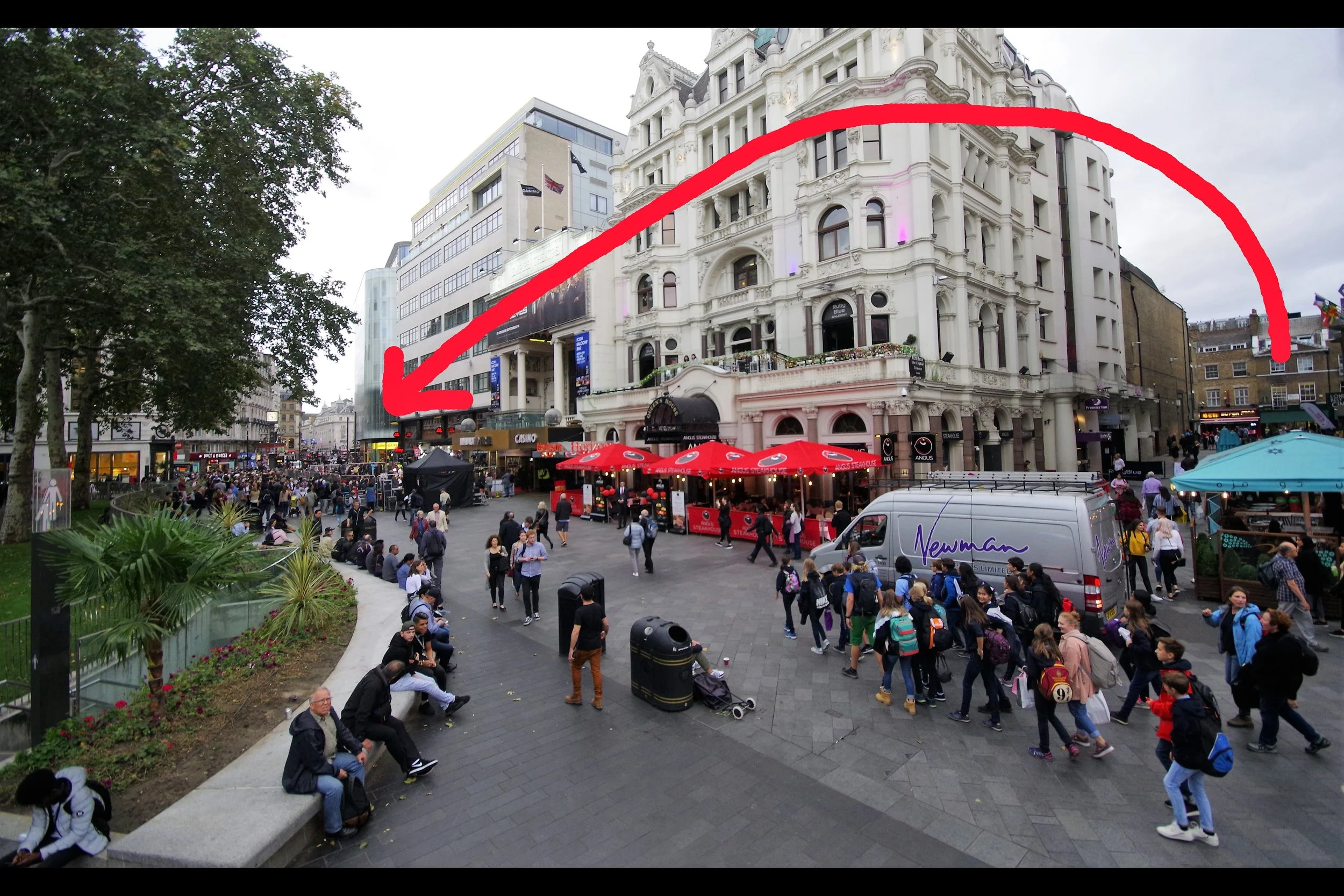 ….you’re absolutely right!! Time for me to head from HERE (far right of photo) to HERE (left side of photograph)….. and do it all again. Except different.