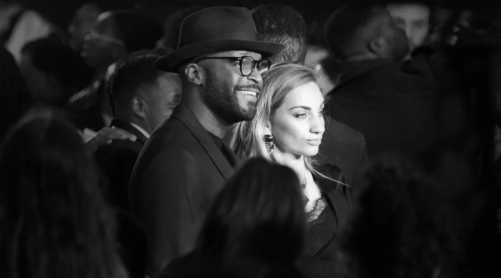 “It’s actually her hat, but I won that bet”