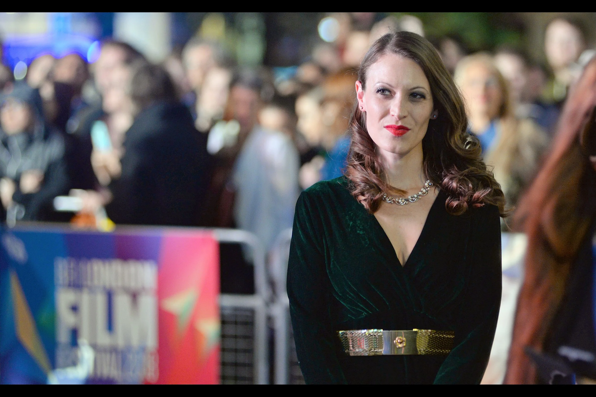 I don’t know who this is, but I can recognise an expression of “I’m entitled to be on the red carpet and you appear despite your numbered wristband to have elected to stand outside the whole event” smugness when I photograph it…. and anthropomorphise it hours later.