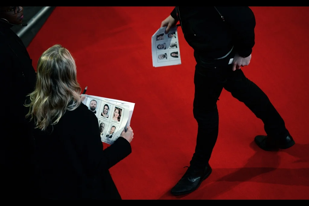 “Does your List say Leo’s coming?” ”Why would it say that he is - he’s got no association with this film” ”It was a test, Barbara. And you just failed” ”So he IS coming??” ”No, Barbara, of course he isn’t. He’s got no association with this film. And you just failed a second time”