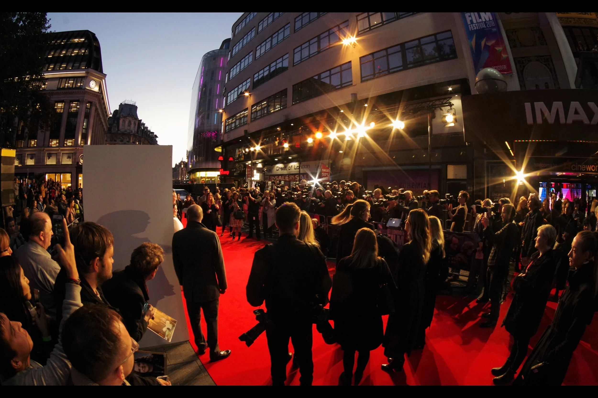 I can only confirm by visual confirmation that this many people are required to be standing on this carpet and this time, doing nothing except stand there. Although the extent to which they are vital isn’t easily apparent, you kind of have to assume if they weren’t standing there, doing nothing, the premiere just wouldn’t function.