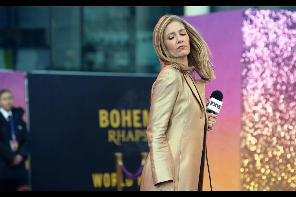 “This hair swish is about as rock’n’roll as I’m willing to get. Or at least for now, until Aiden Gillen shows up. He’s the guy I really want to impress.”