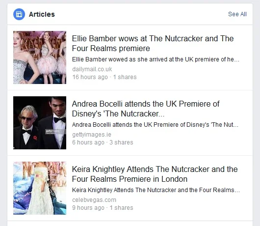 and Facebook cites articles by the DailyMail, GettyImages and CelebVegas … all of whom refer to it as a premiere. (Two of them call it a UK Premiere? Who gives a 5h1t about accuracy at this point, really…. )