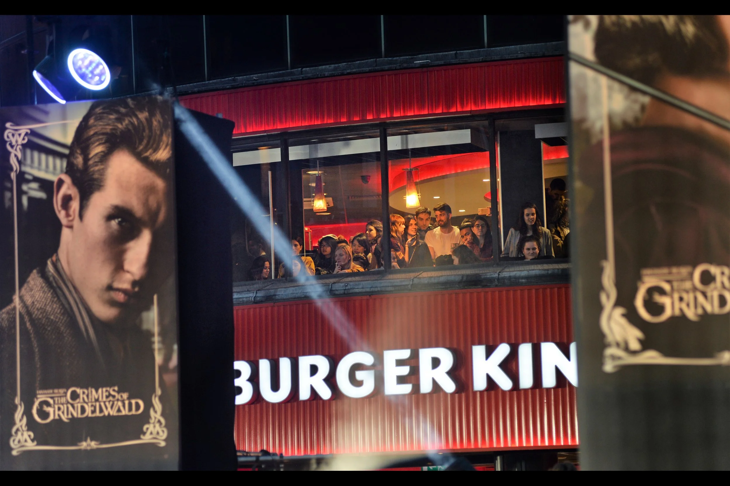 Of course there’s always sixth row at the King of Burgers, and a possible view of the stage in the far distance, along with cheap(ish) price/quality food and beverages. And relative warmth.