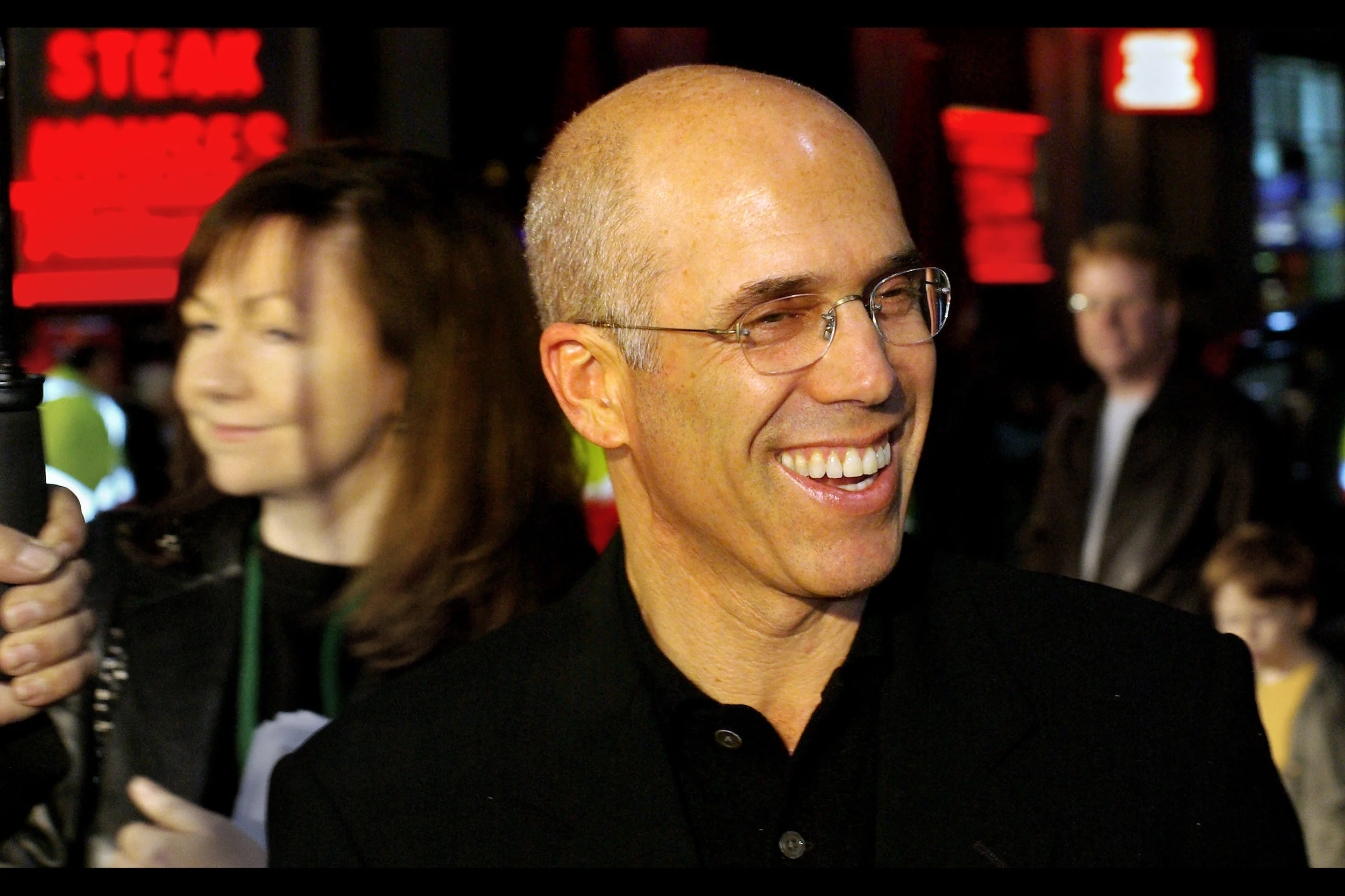 He puts the upper-case K into “Dreamworks SKG” - Jeffrey Katzenberg!