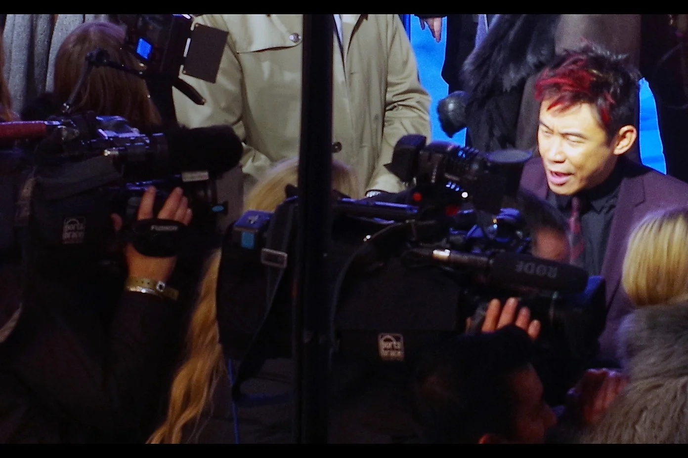 “I’m putting my name onscreen as having directed a DC movie and you call my HAIRSTYLE ‘brave’??”