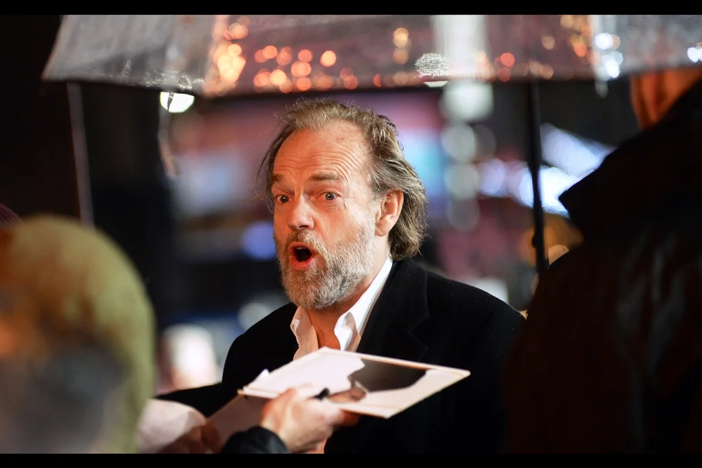 November 27th : I’ve finally photographed Hugo Weaving ! at ‘Mortal Engines’ .