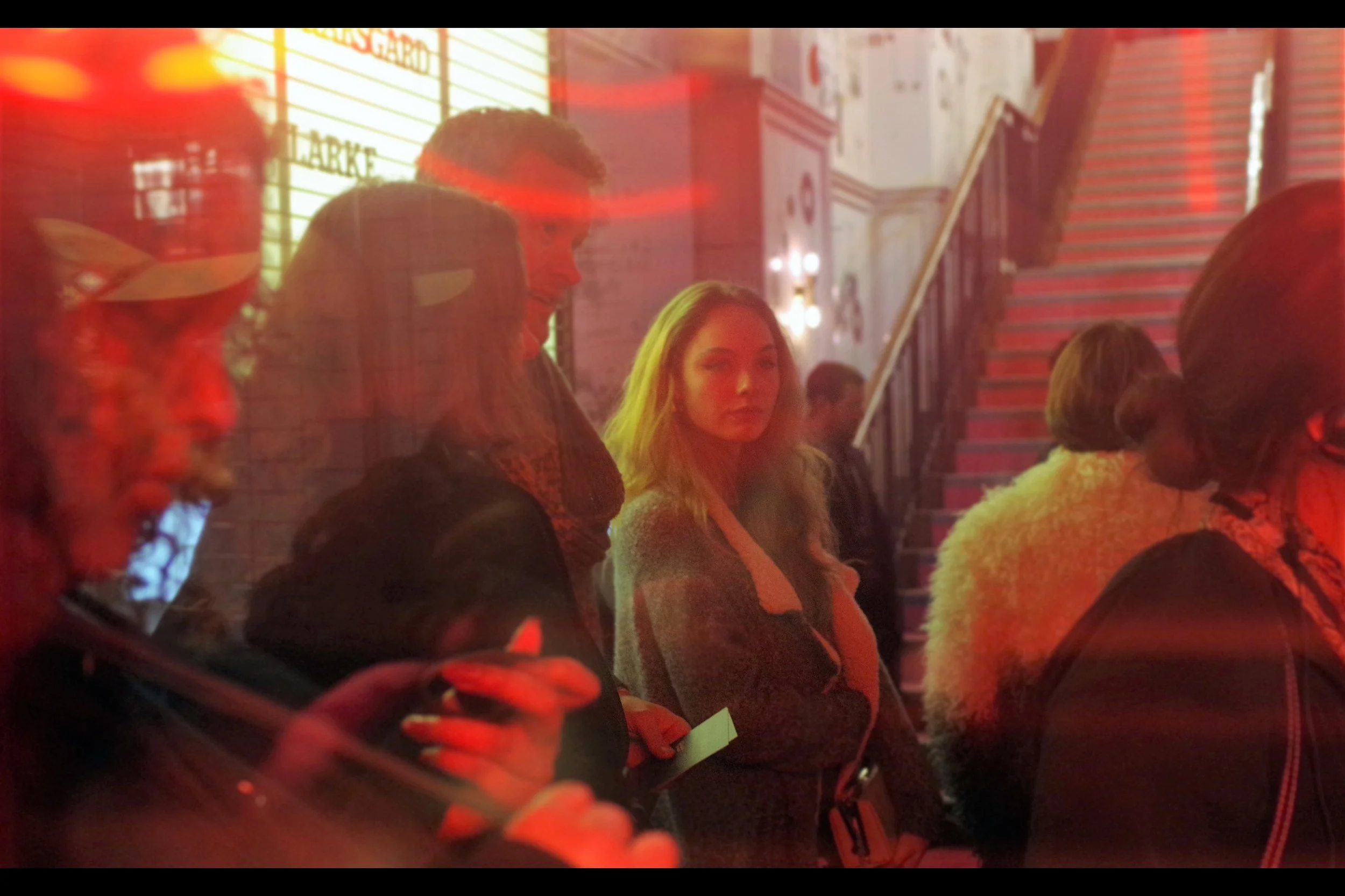 She stood there, looked pretty, and the she departed, and later came back wearing a boyfriend and something considerably skimpier. It was all very glamorous.