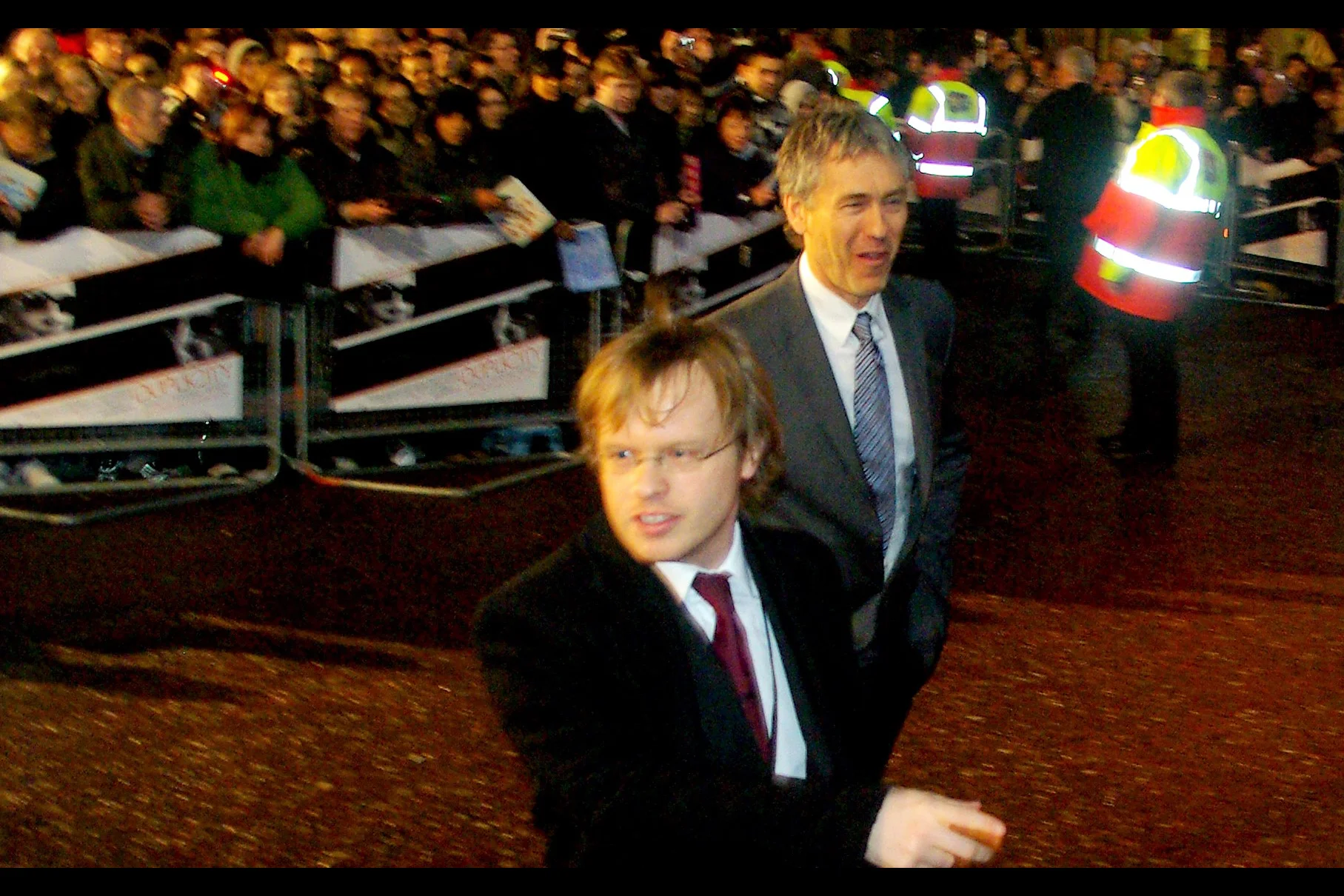 "My relationship to Tony Gilroy? I'm the guy who walks in front of him. Official-like" . It's a living, I presume..