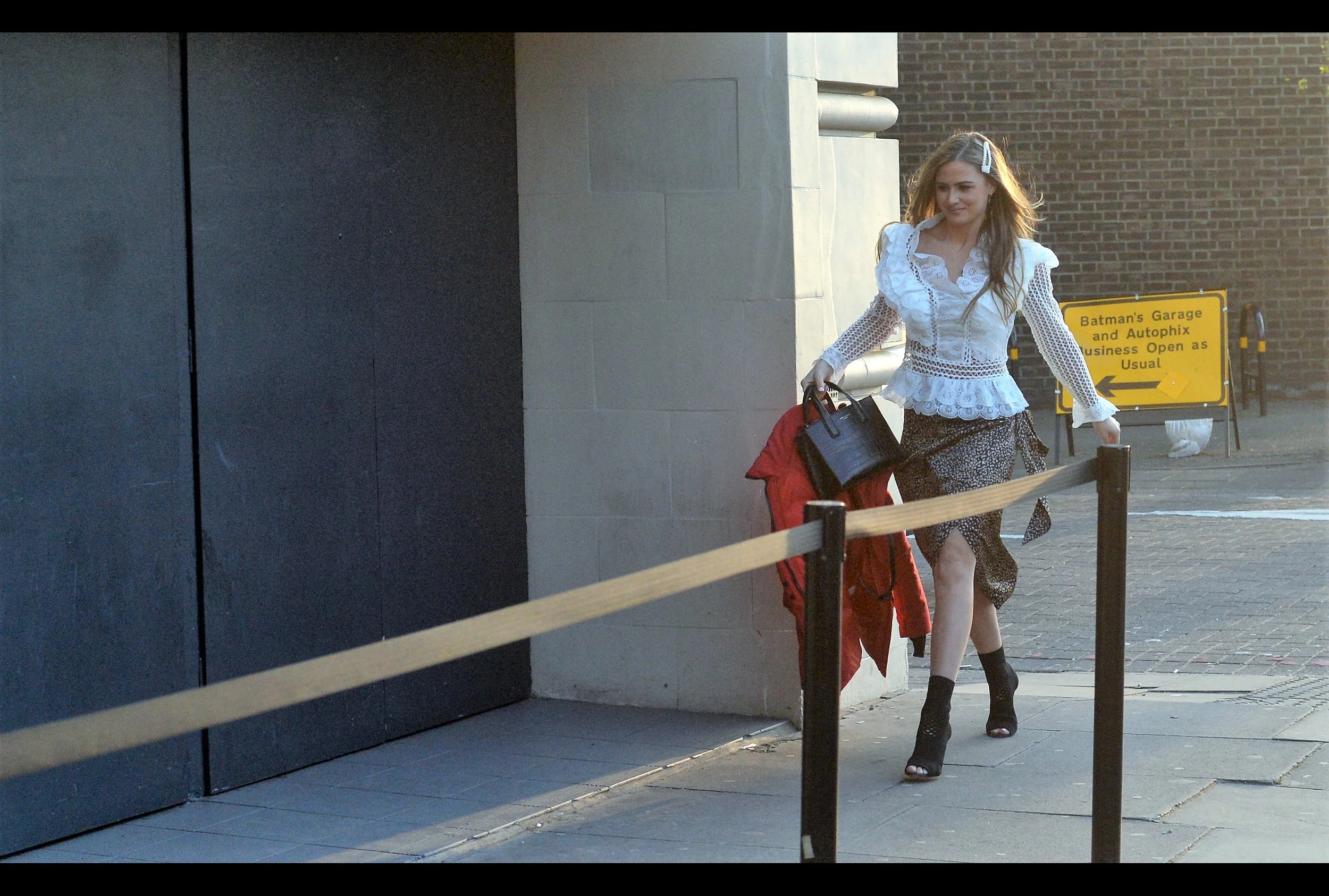 “Please tell me I’m not too late to be Fashionably Late to this premiere….”
