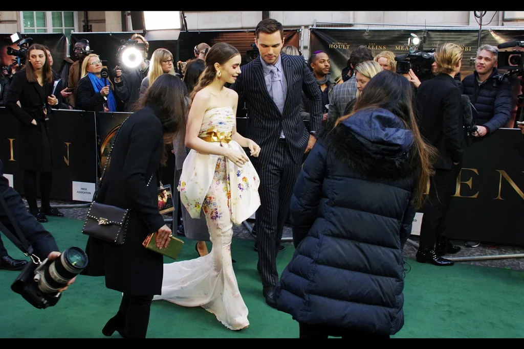 Lily Collins: “ ‘What was Zac Efron like to work with?’… Why is everyone asking me that?” Nicholas Hoult : ”Okay, then… what was I like to work with?” Lily Collins : ”Zac was charming, obviously…”