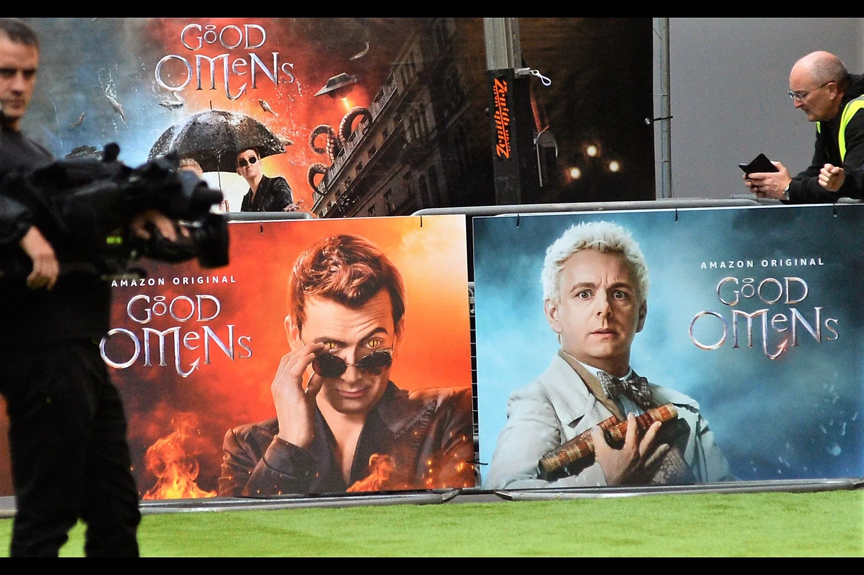 Quite honestly, I wouldn’t buy a used car from either of these… It’s ‘Good Omens’!! I read the book in High School, which might either indicate my age or my intellectual prowess (given I’ve done 500 premieres over 10+ years without monetising the hobby, it’s probably a little bit of both)