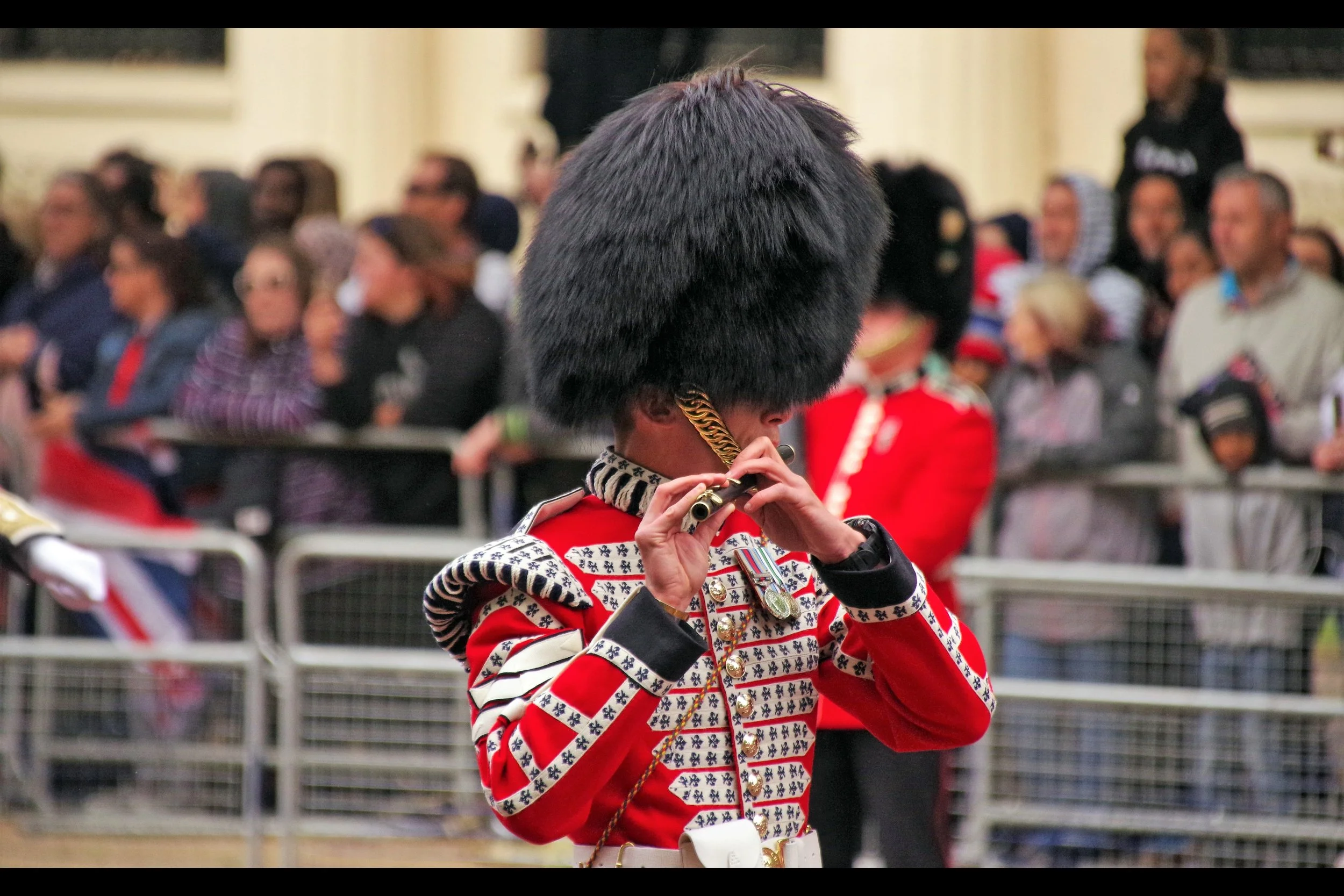 “They’re letting me - and only me - Freestyle on this flute. And yes, that’s Run DMC you’re hearing”
