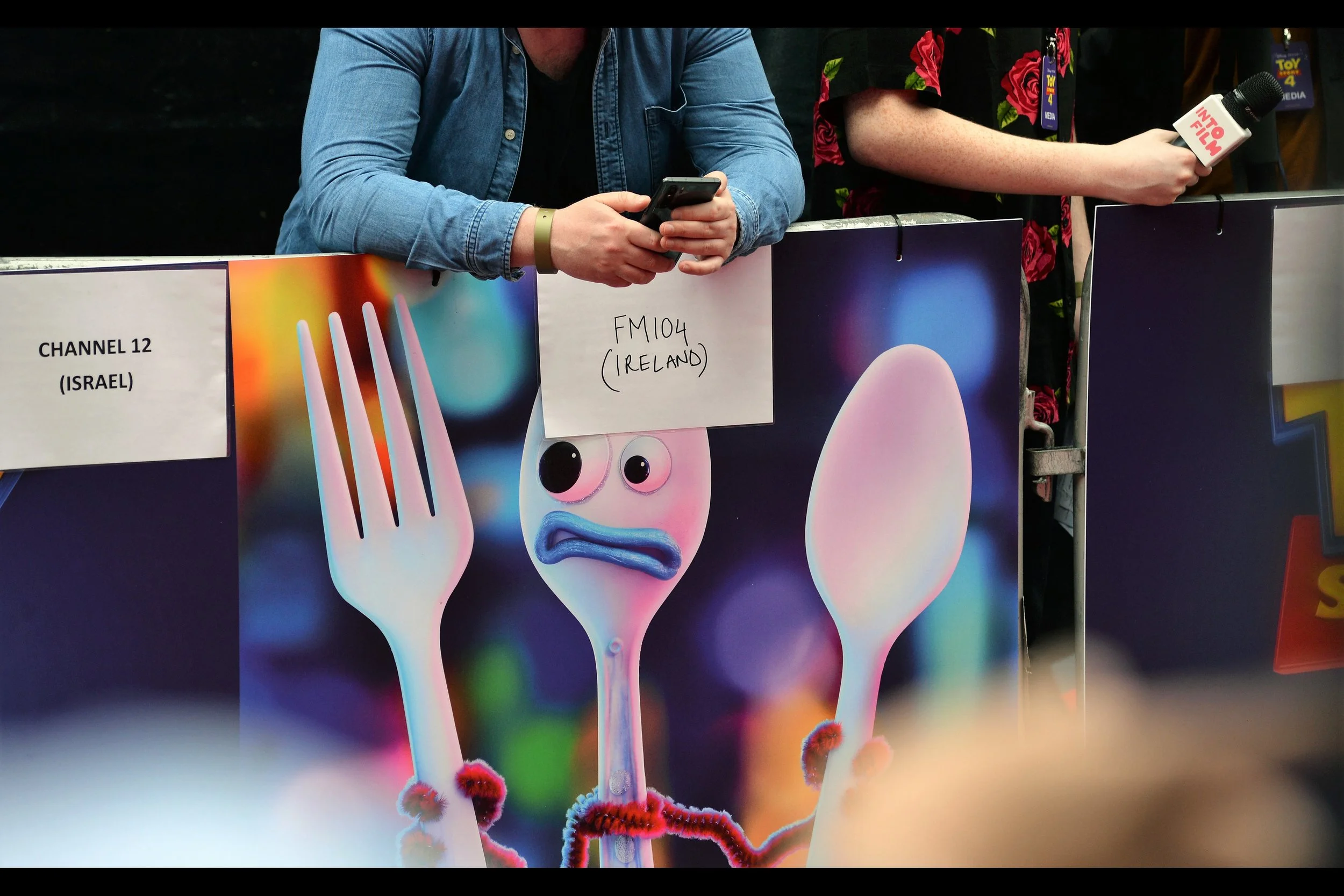 Hand-written sign for your media company? Eh… looks legit.