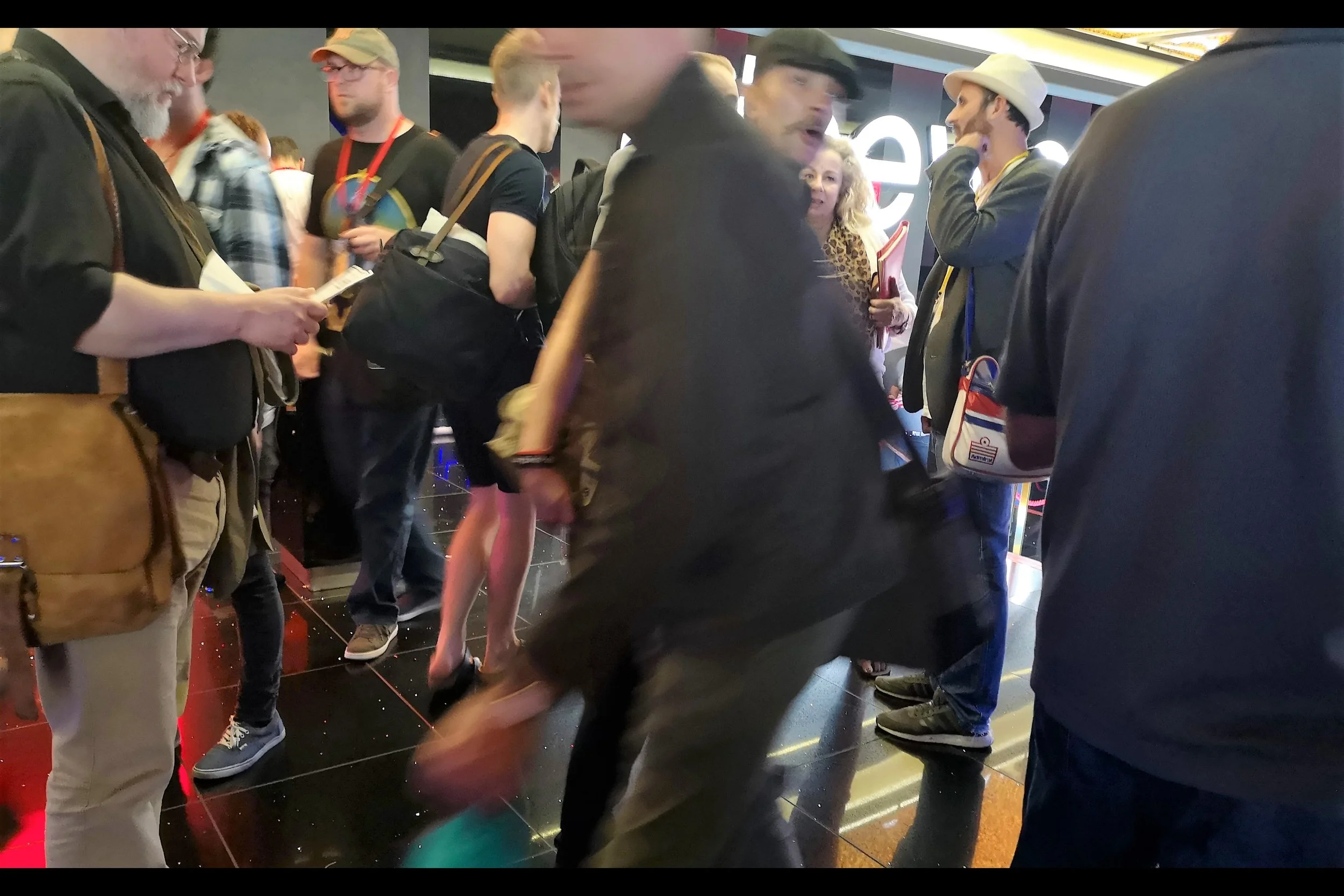 “Hello? I’ve lost my 4yr old and I’m worried he might have wandered into a movie that’ll scar him for life….” Actually I think The Lion King remake is playing at the Odeon and Vue, not here during Frightfest.