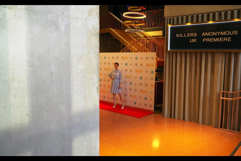 I return to my not-at-all-creepy(-your-honour) spot next to the giant concrete pylon. I believe this woman had a part in Transformers : Age of Extinction, so I believe a safe distance is warranted.