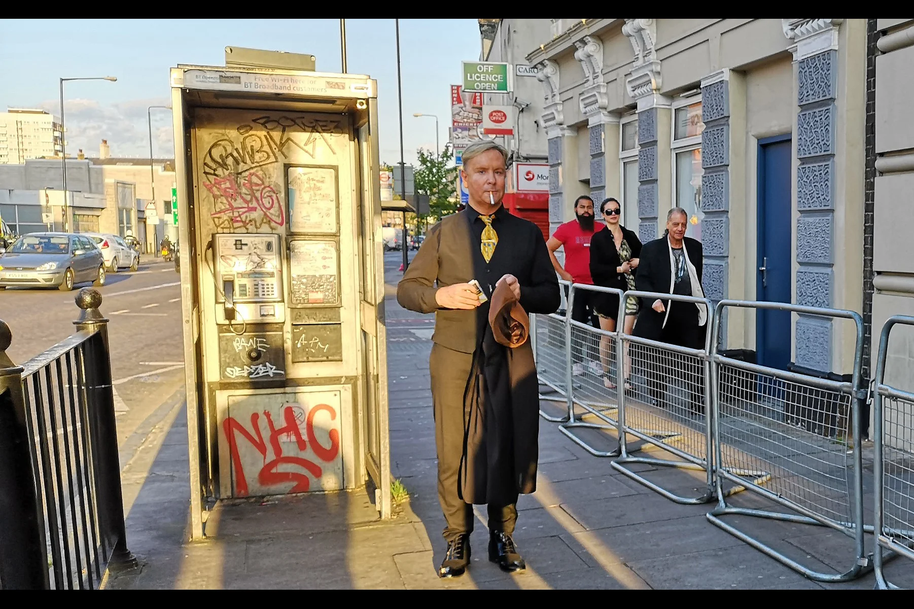 Sigh. How I ended up outside the Troxy Cinema for yet another “World” “Premiere” is anyone’s guess . Fanatical!